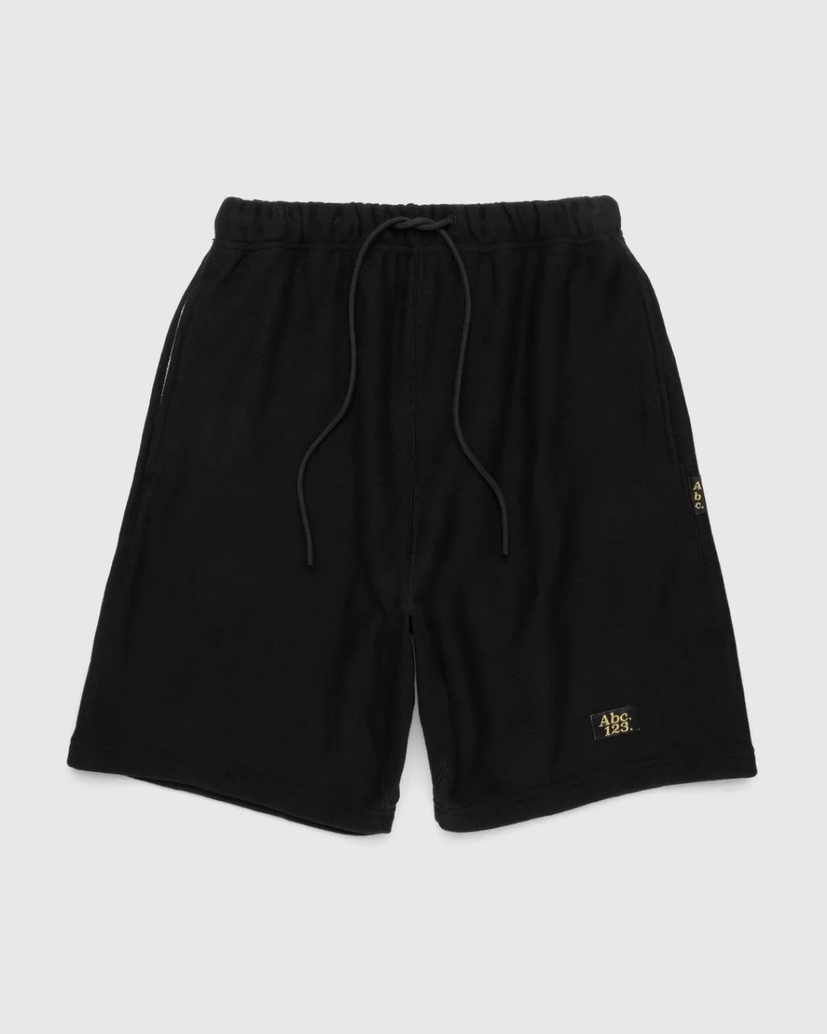 Abc. Fleece Sweatshort Antraciet Flash Sale