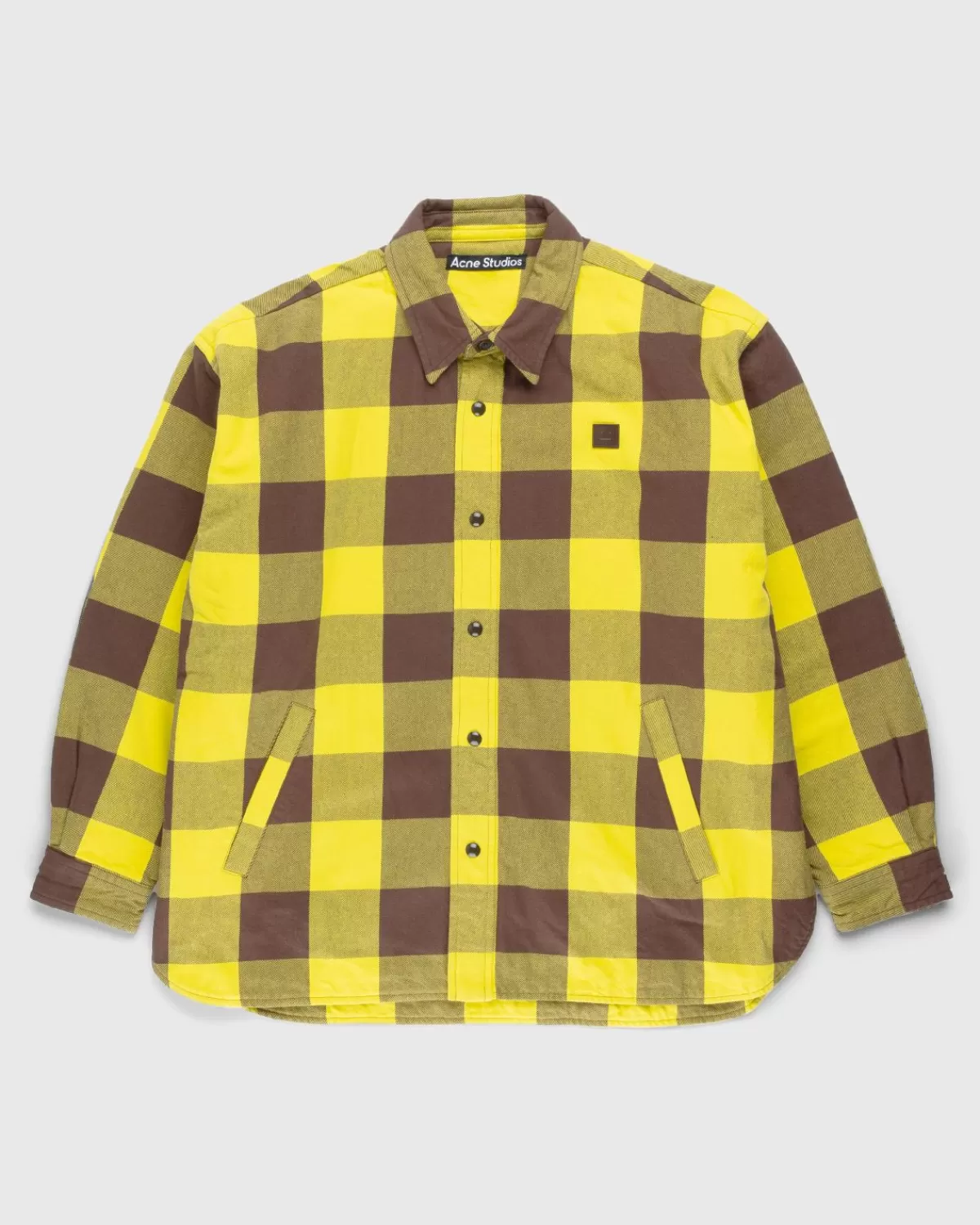 Bovenkleding^Acne Studios - Geruit Gewatteerd Overshirt