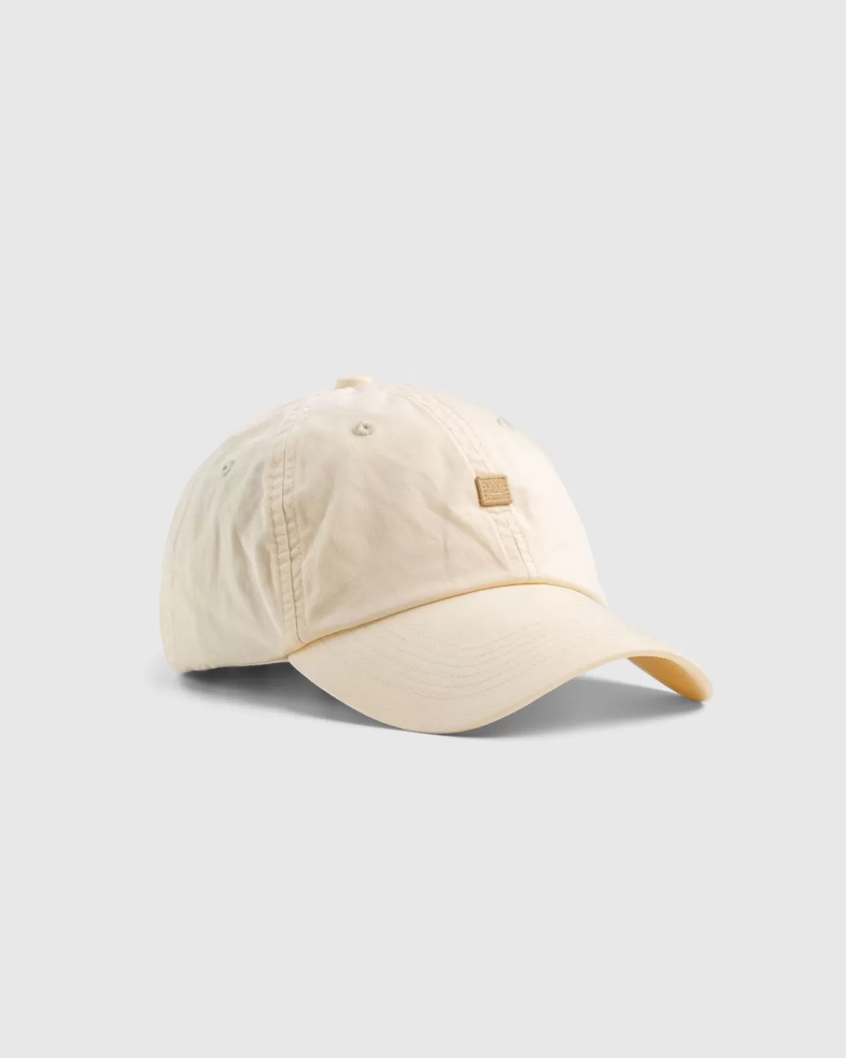 Acne Studios Baseballpet Met Facepatch Beige Shop