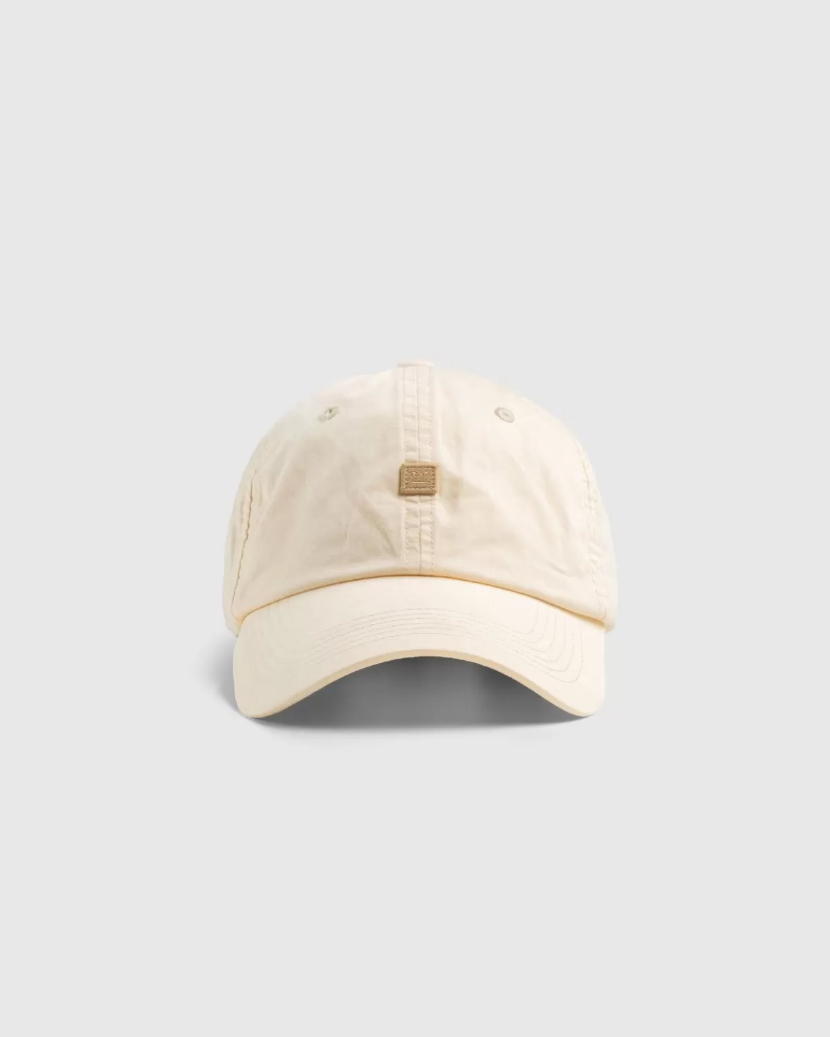 Acne Studios Baseballpet Met Facepatch Beige Shop