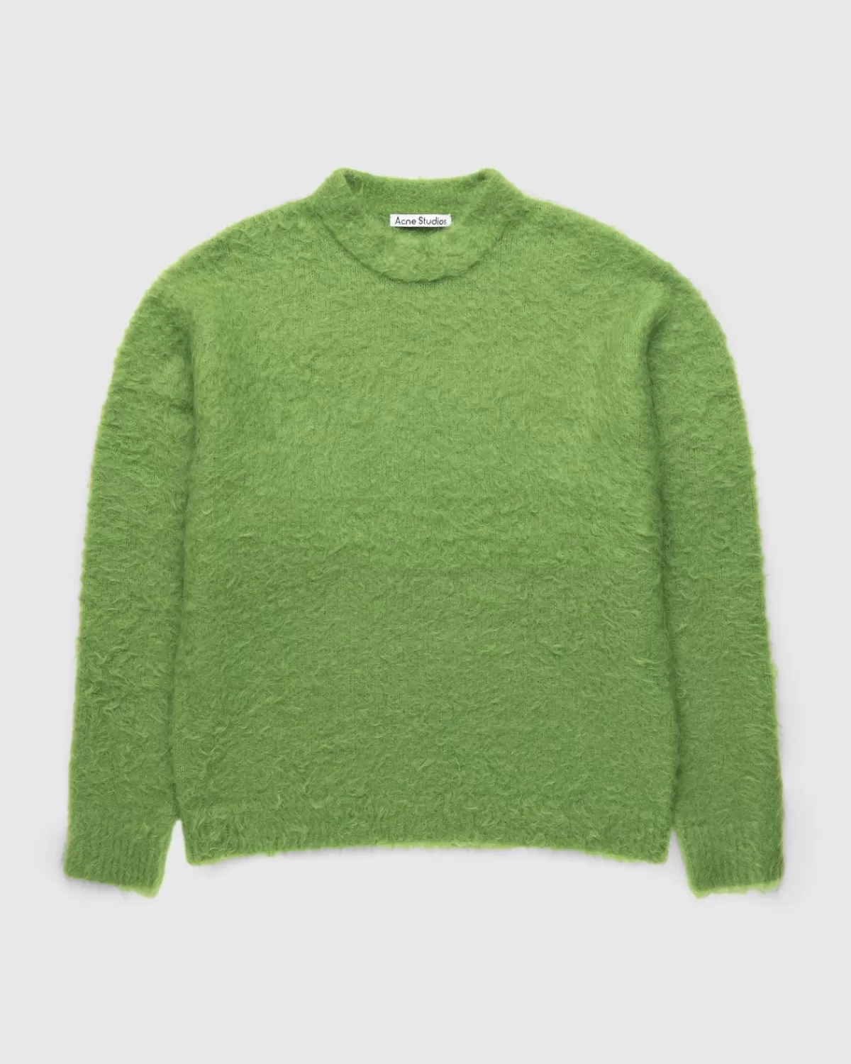 Gebreide Kleding^Acne Studios Hair Crewneck Trui Peergroen