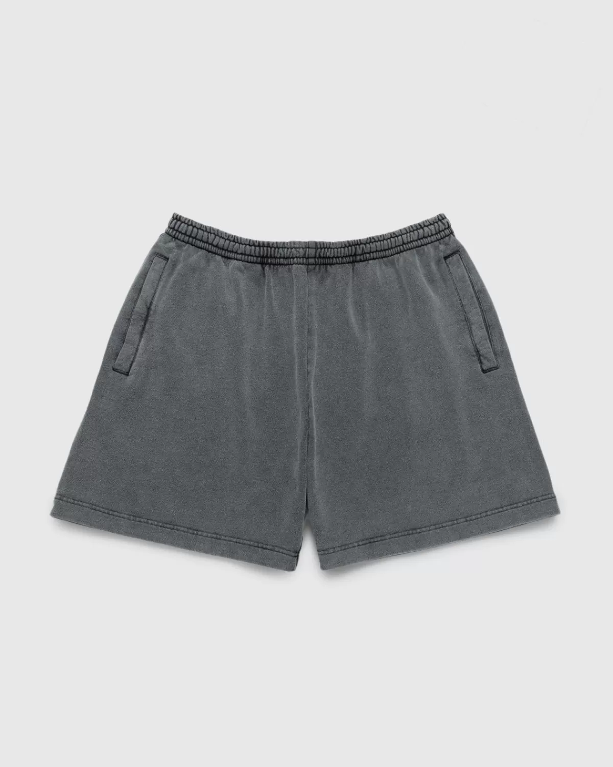 Korte Broek^Acne Studios Katoenen Shorts Vervaagd Zwart