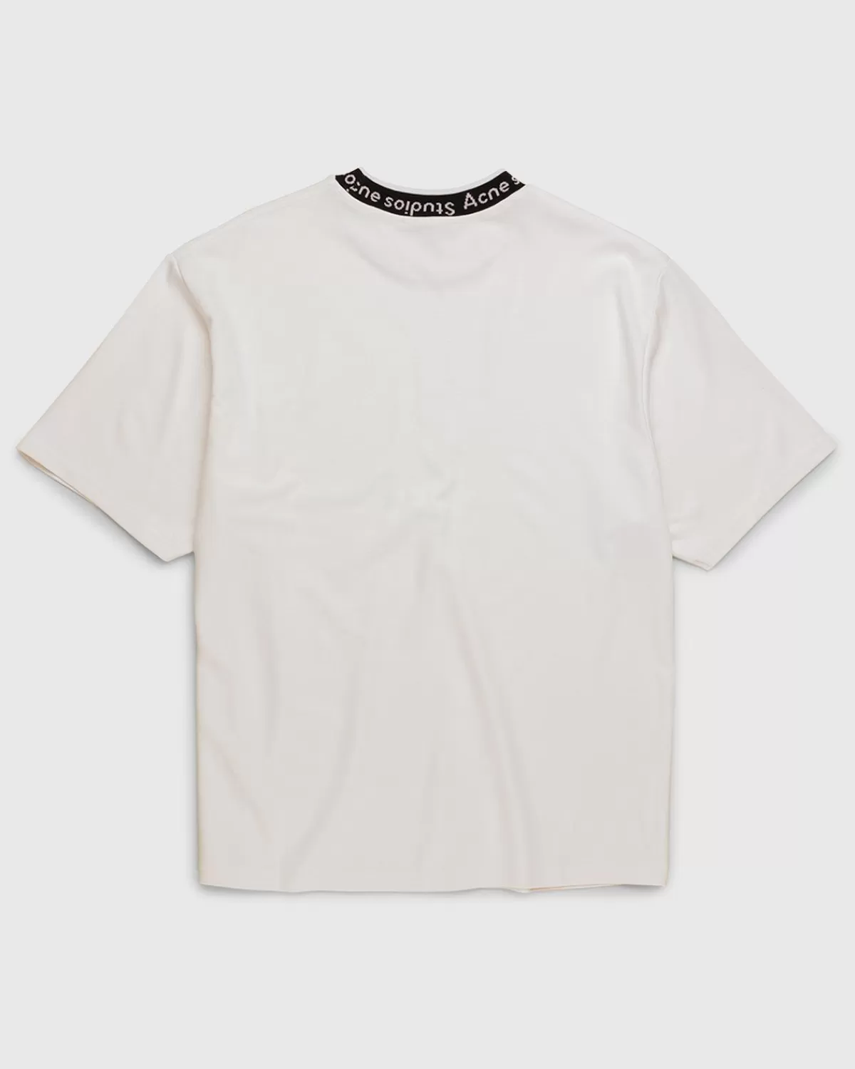 Acne Studios Logo T-Shirt Wit New