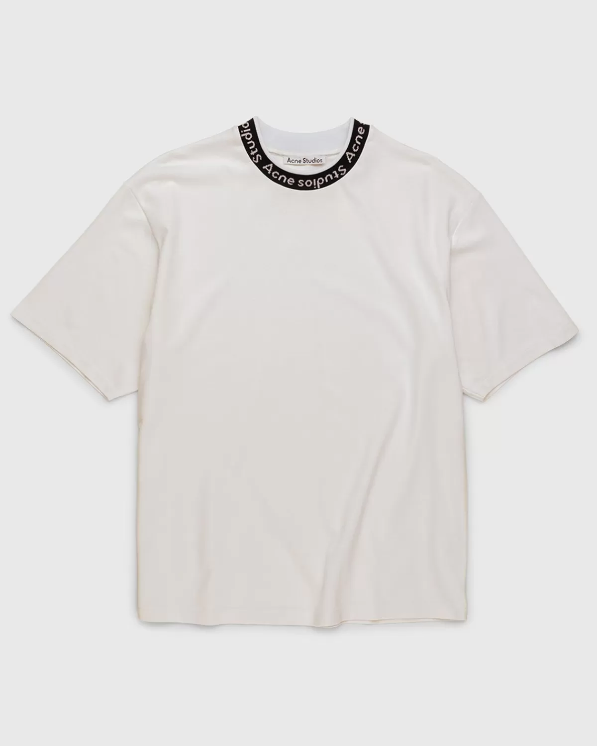 Acne Studios Logo T-Shirt Wit New