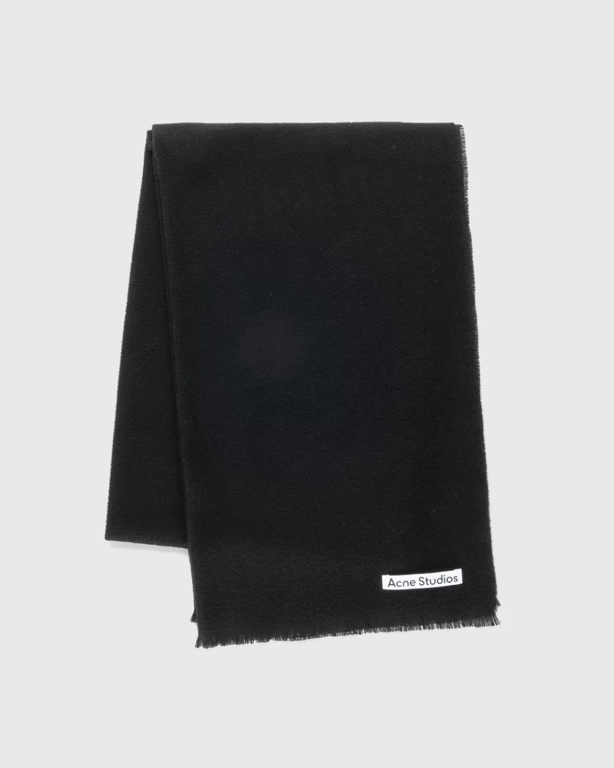 Acne Studios Oversized Wollen Sjaal Zwart Outlet