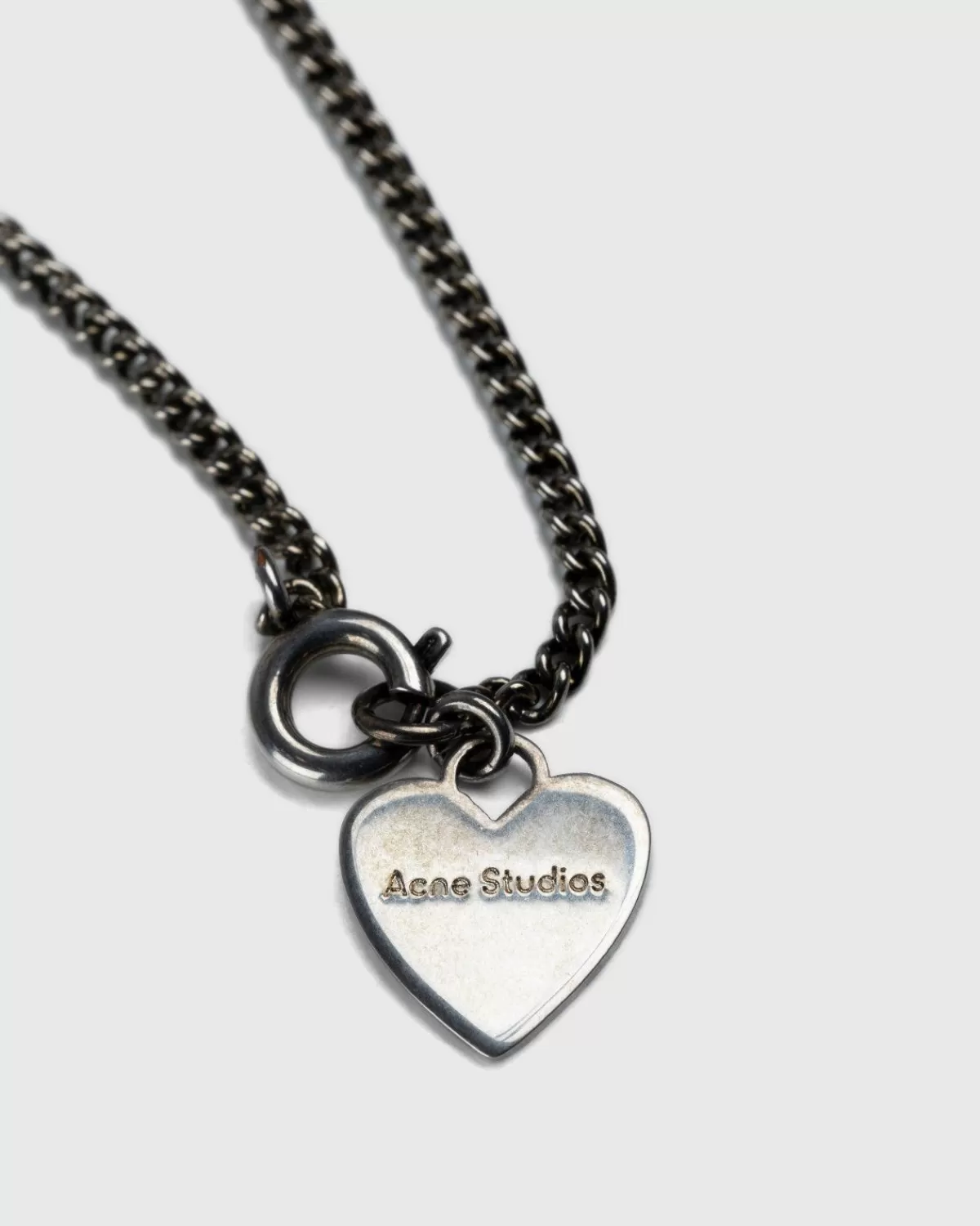 Acne Studios Parelketting Antiek Zilver Online