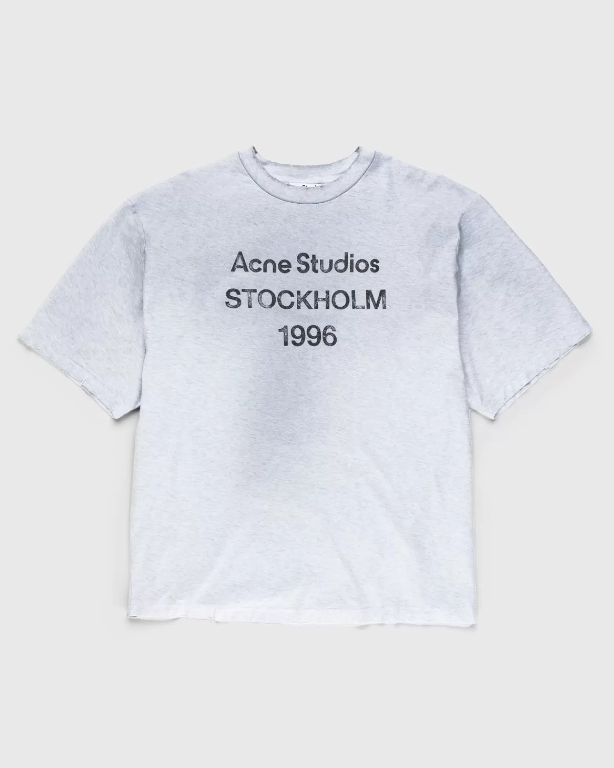 Acne Studios Stockholm 1996 T-Shirt Grijs Discount