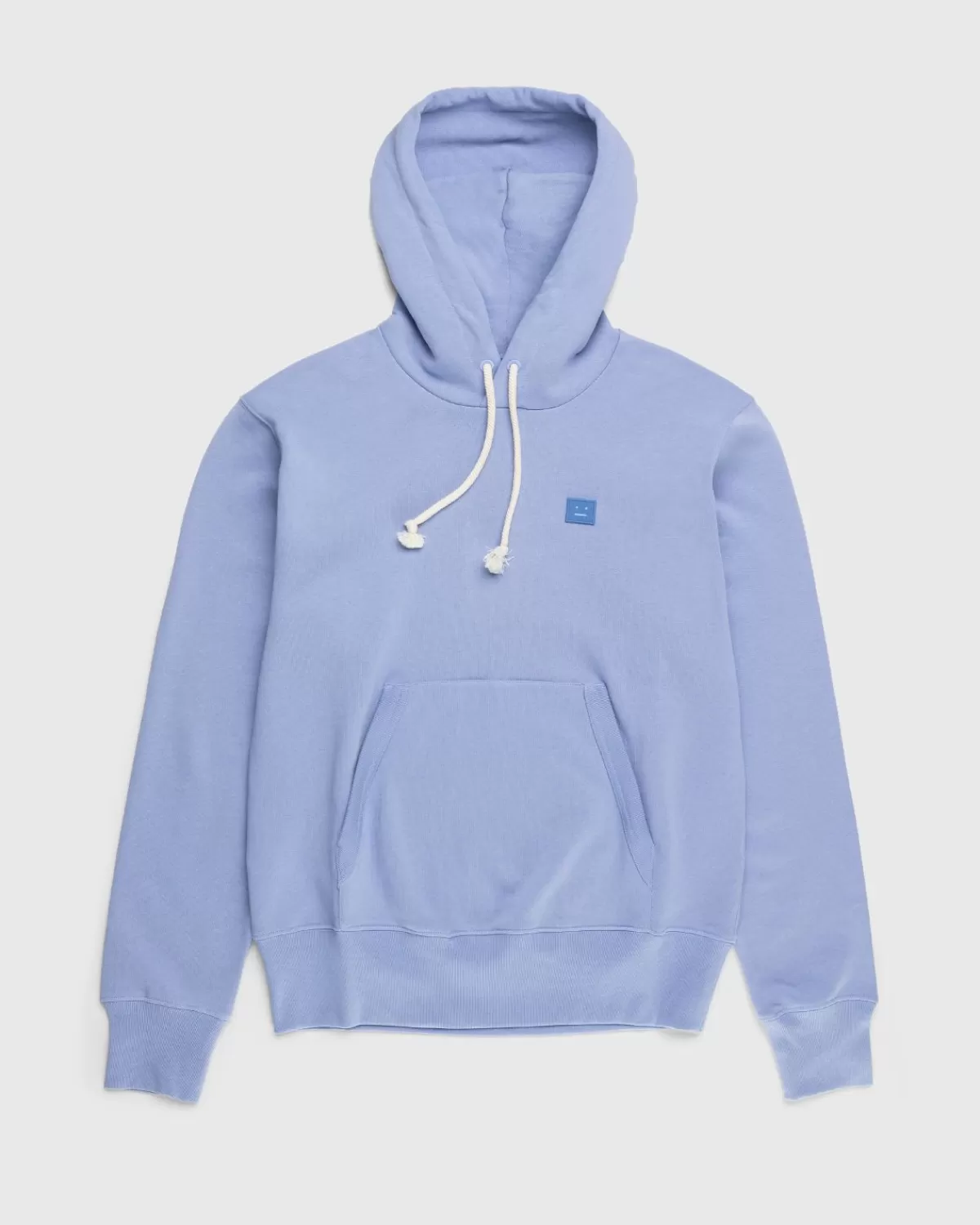 Acne Studios Sweatshirt Met Capuchon Van Biologisch Katoen Paars Discount