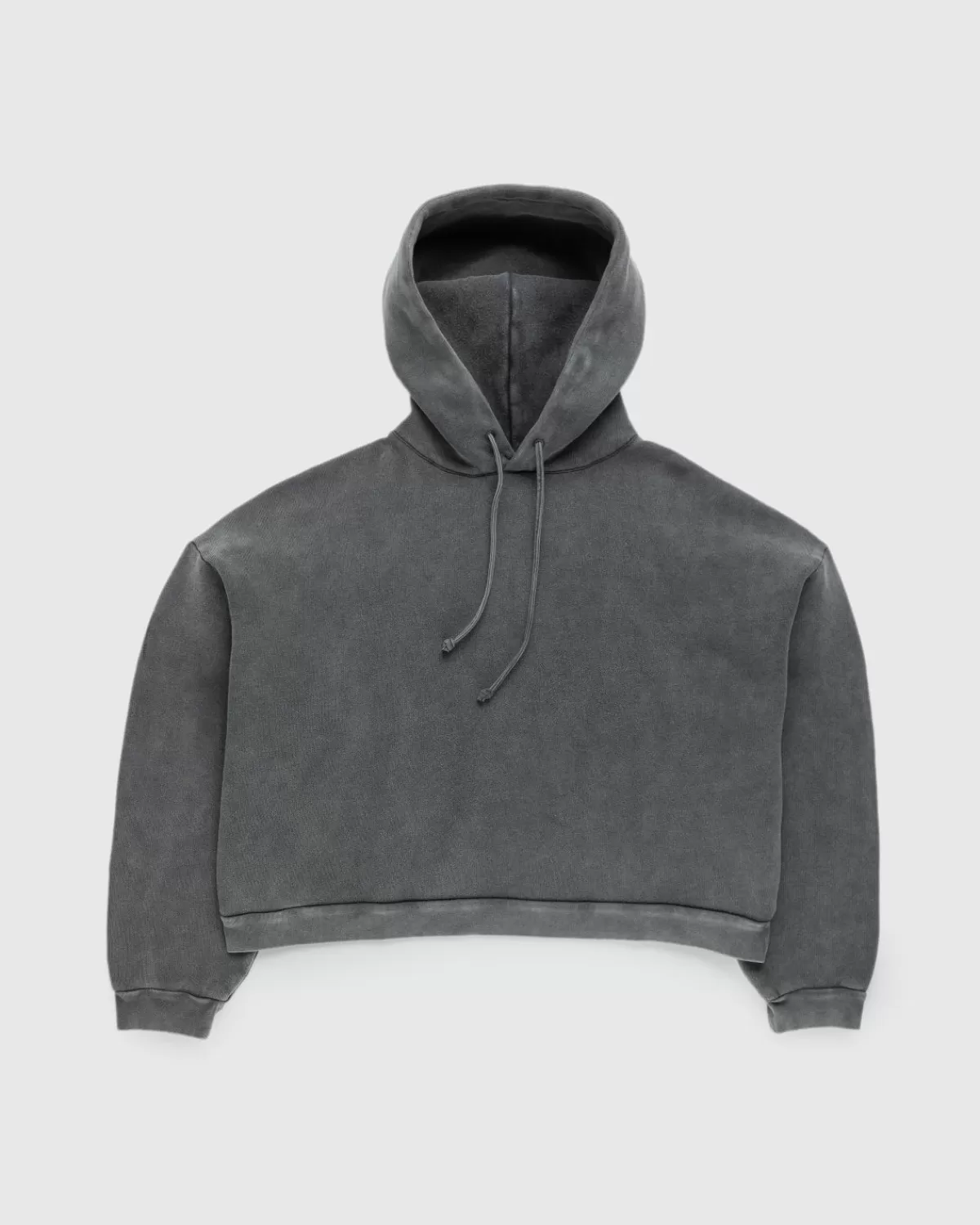 Acne Studios Sweatshirt Met Capuchon Vervaagd Zwart New