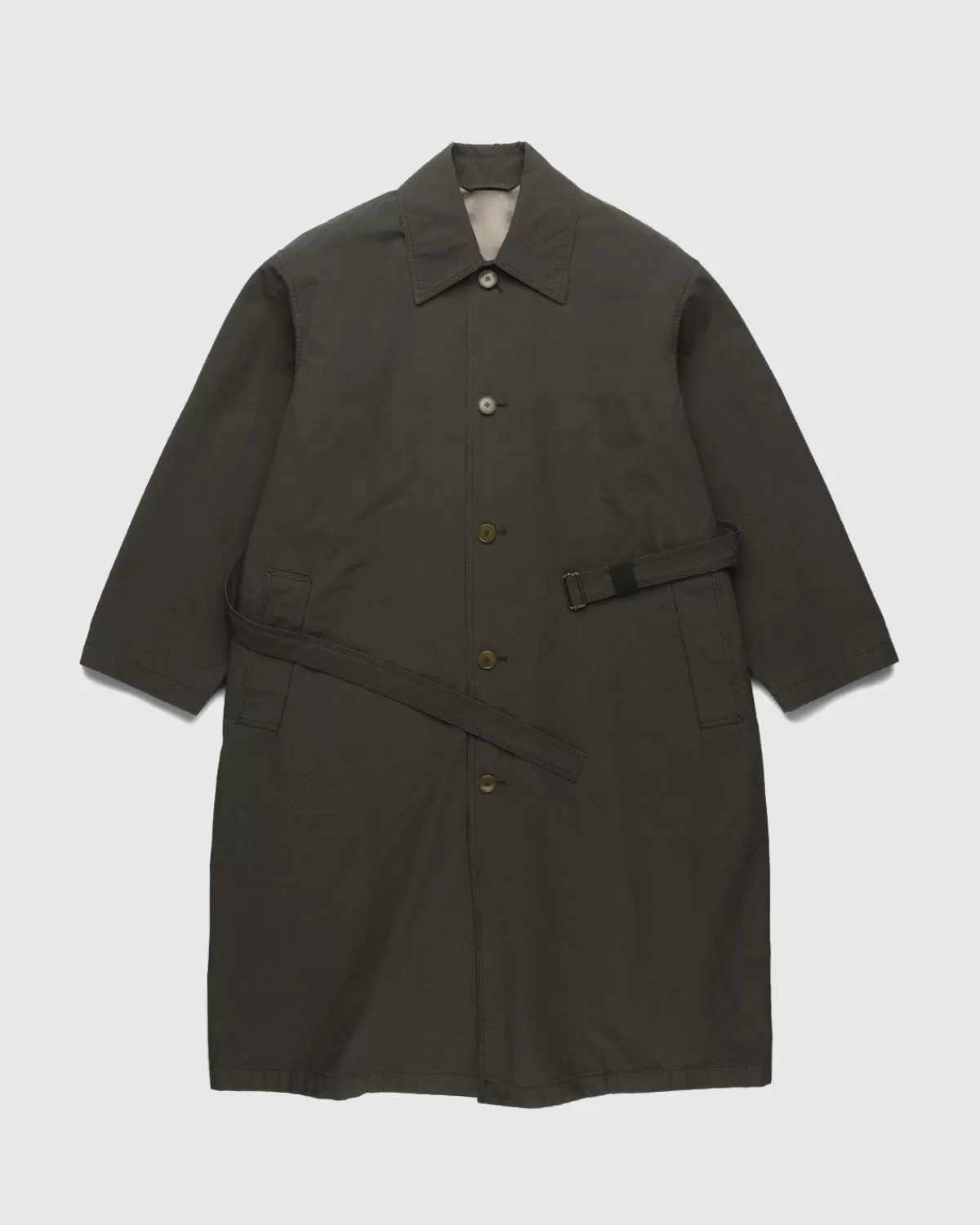 Bovenkleding^Acne Studios Trenchcoat Donker Olijf