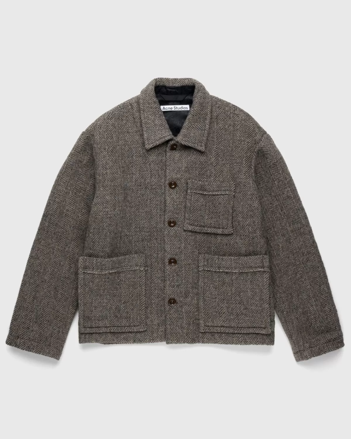 Bovenkleding^Acne Studios Visgraatjack Grijs Melee