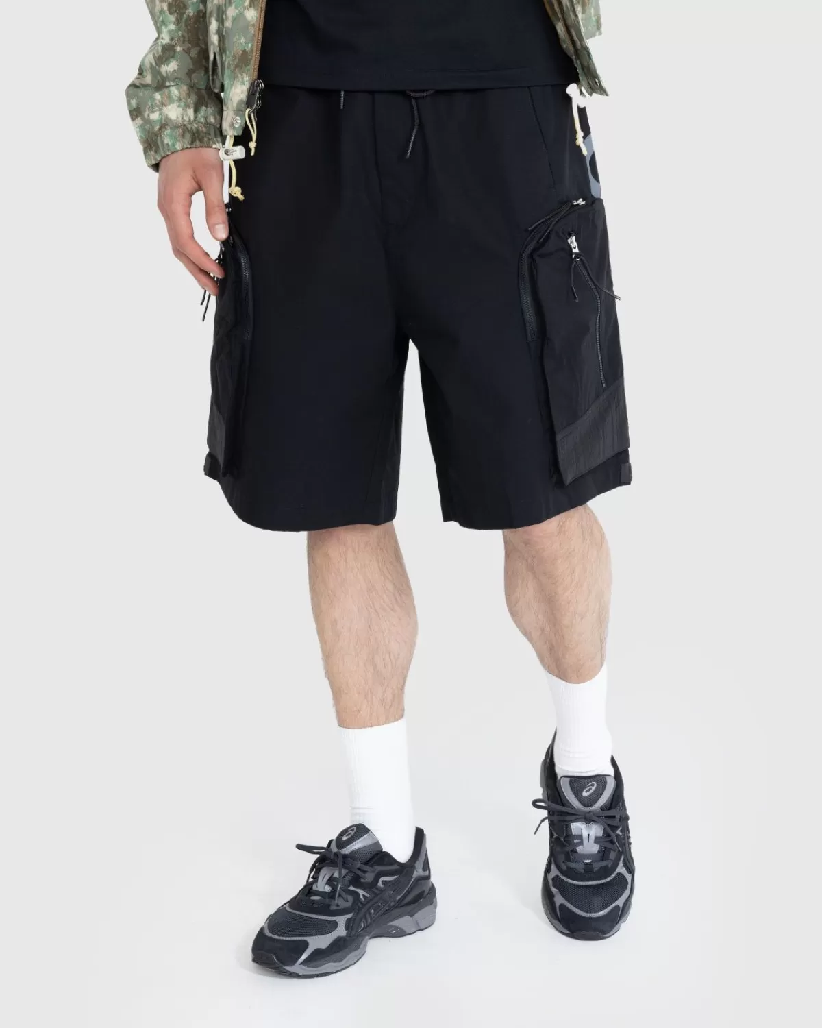 Korte Broek^A-Cold-Wall* Overset Tech-Short Zwart