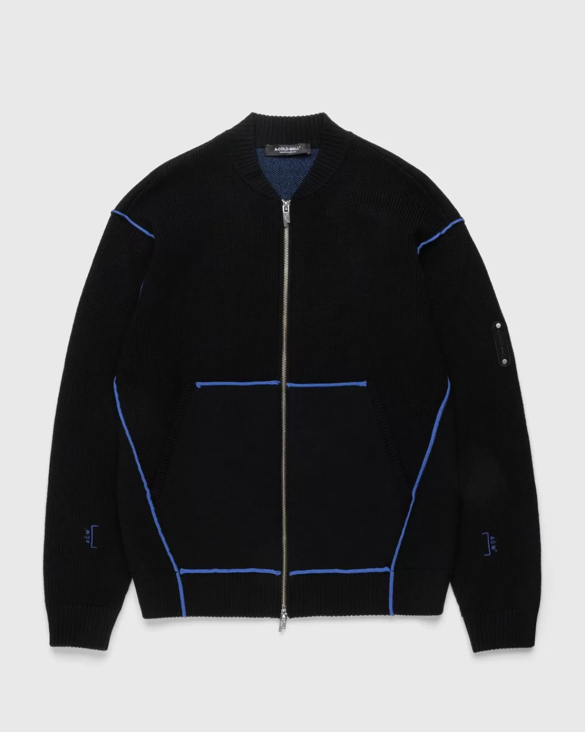 Bovenkleding^A-Cold-Wall* Vertex Gebreide Bomber Zwart