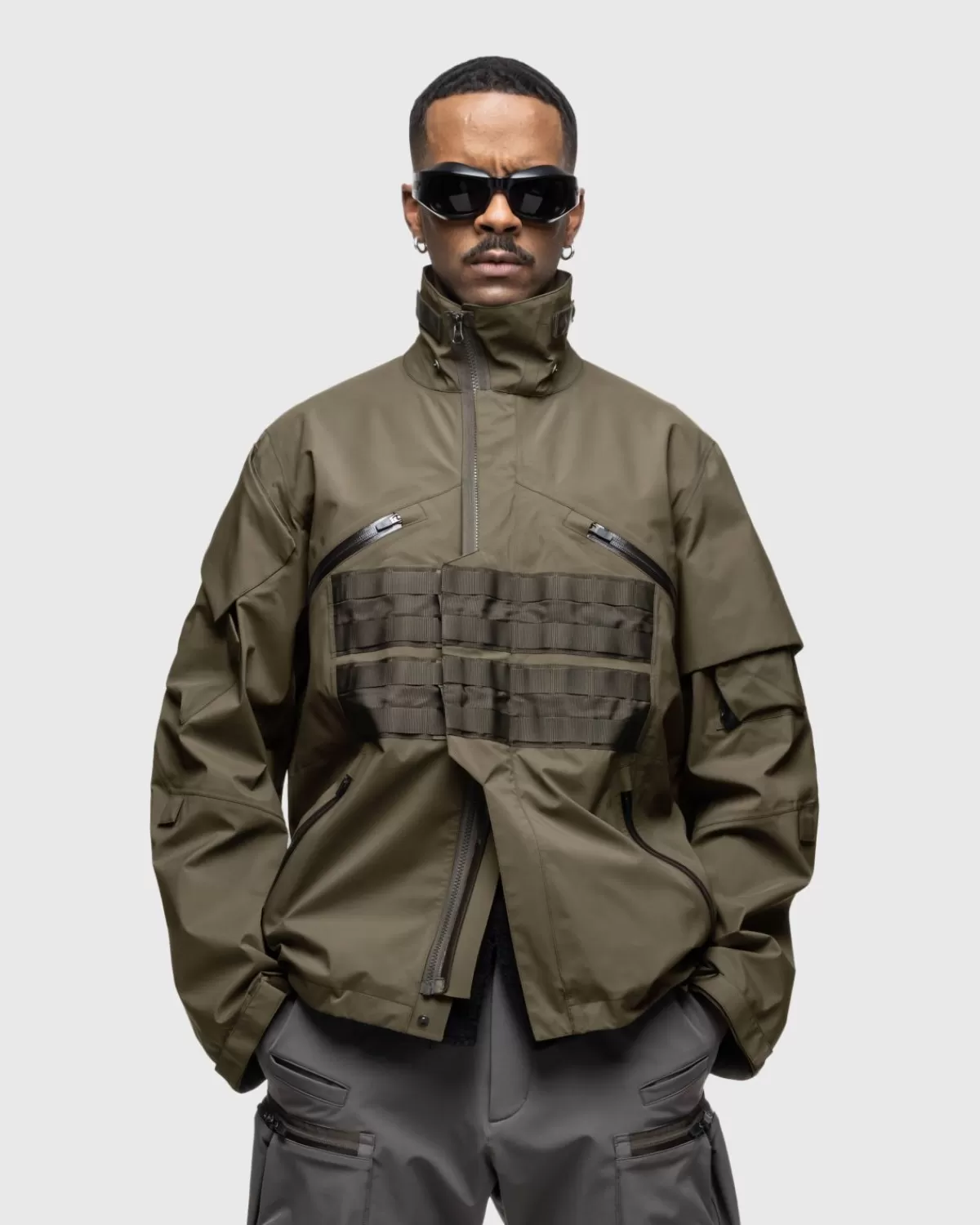 Bovenkleding^ACRONYM Acroniem J1Wts-Gt 3L Gore-Tex Pro Interops-Jas Raf Groen