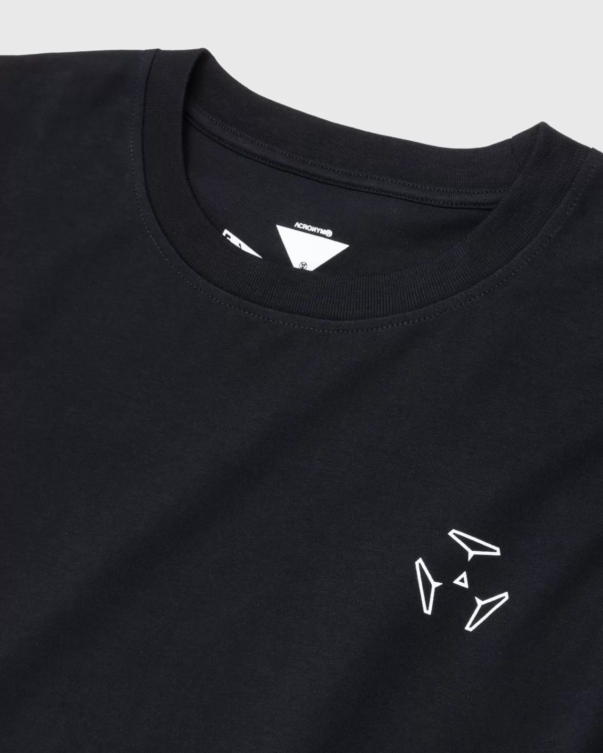 ACRONYM Acroniem S29-Pr-B T-Shirt Met Lange Mouwen Van Biologisch Katoen, Zwart Shop