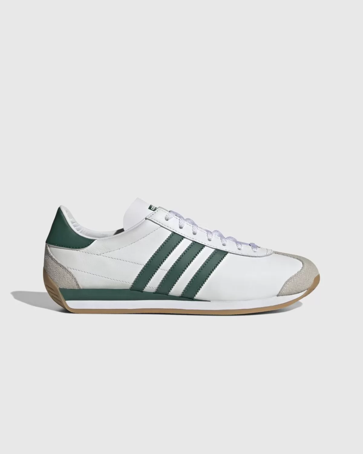 Adidas Country Og Cloud Wit/Collegiaal Groen Outlet