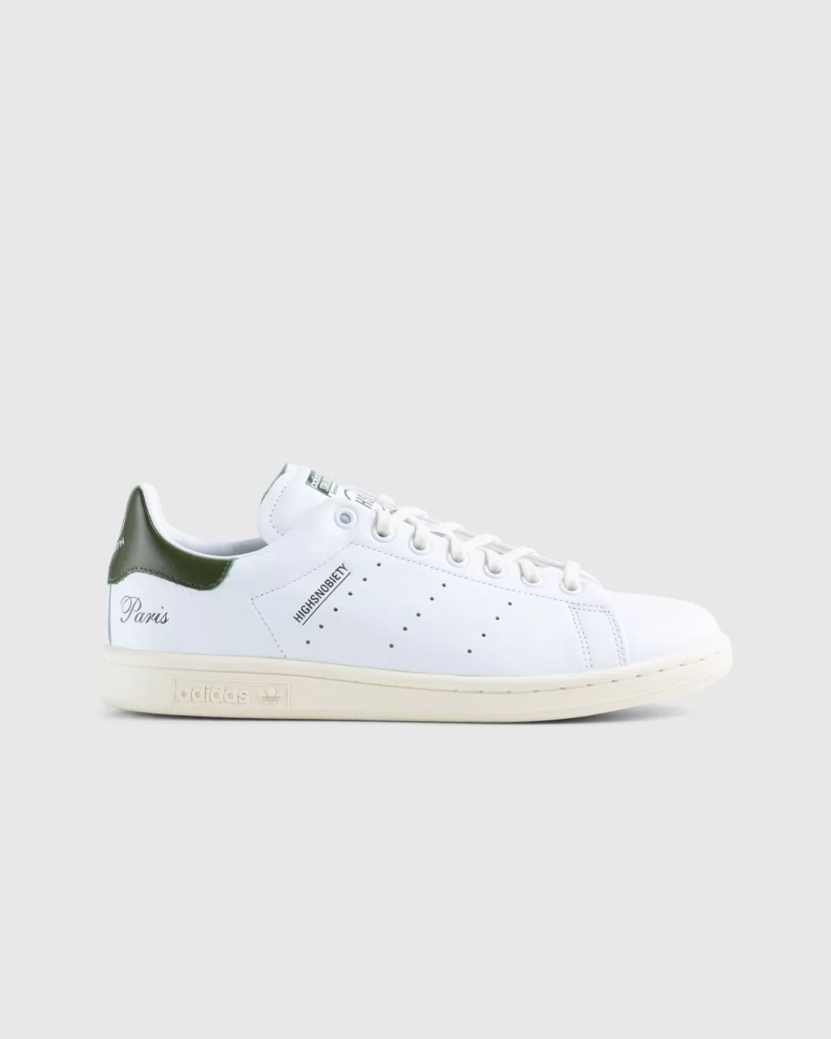 Adidas X Highsnobiety Niet In Parijs Stan Smith Wit/Groen Cheap