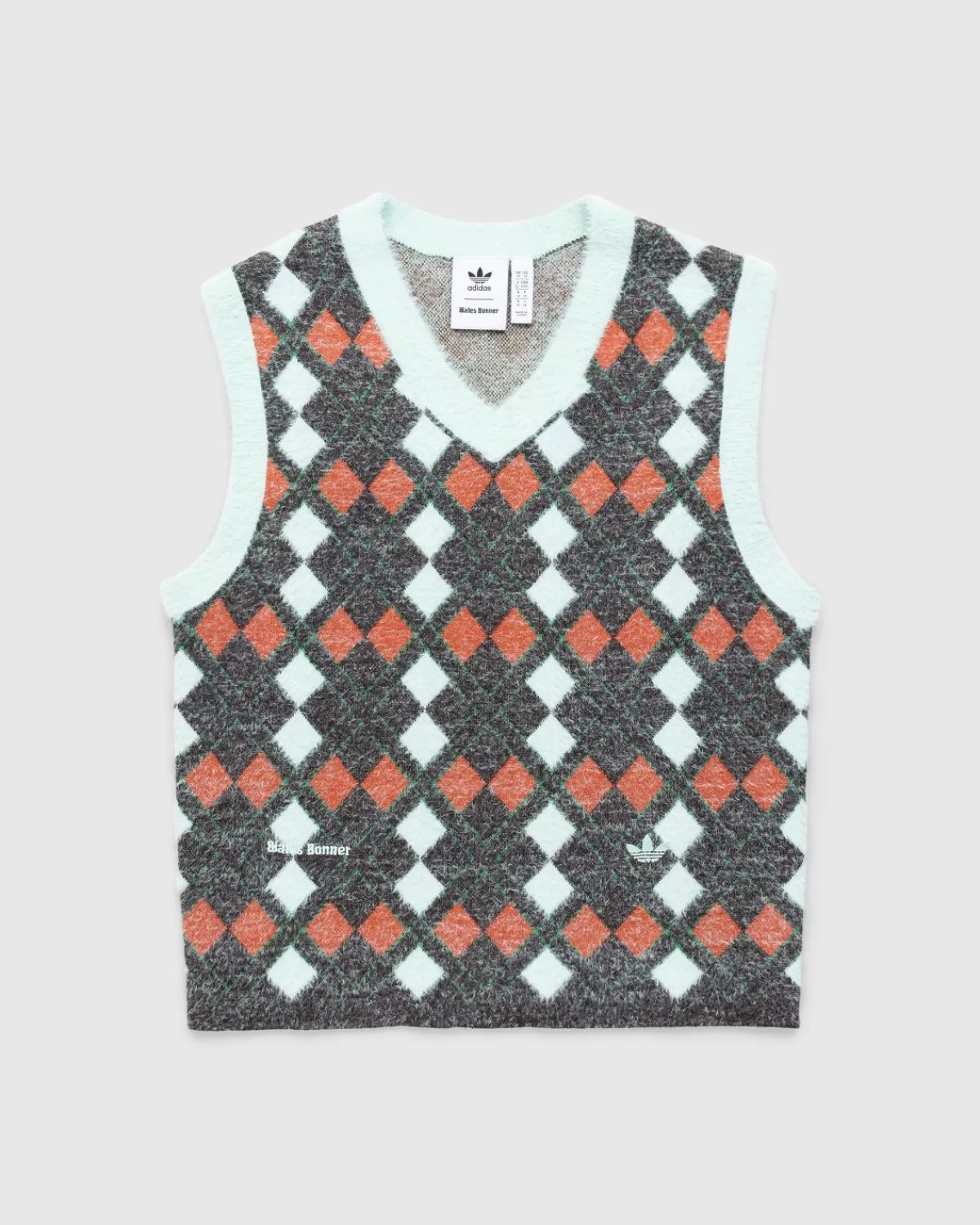 Gebreide Kleding^Adidas X Wales Bonner Gebreid Argyle Vest Multi