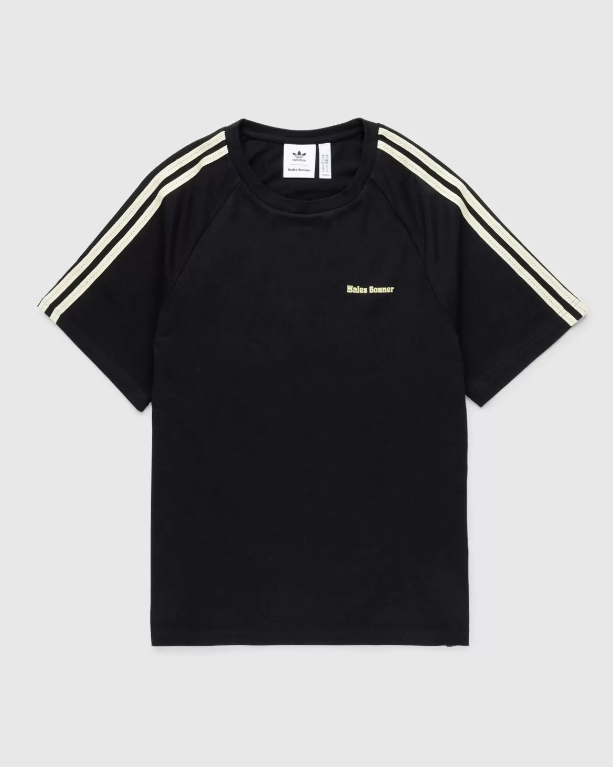 Adidas X Wales Bonner T-Shirt Van Biologisch Katoen Zwart Shop