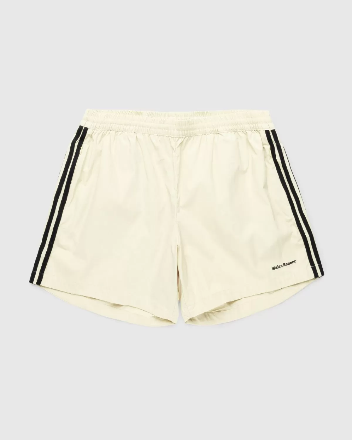 Korte Broek^Adidas X Wales Bonner Voetbalshort Sandy Beige