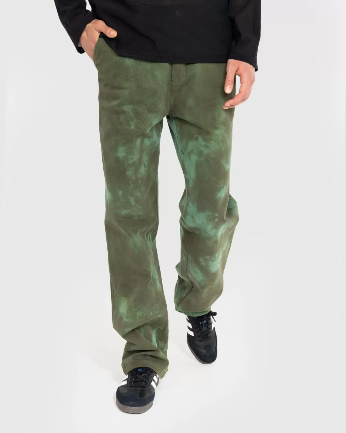 Broek^AFFXWRKS - Crease-Dye Duty Broek Groen