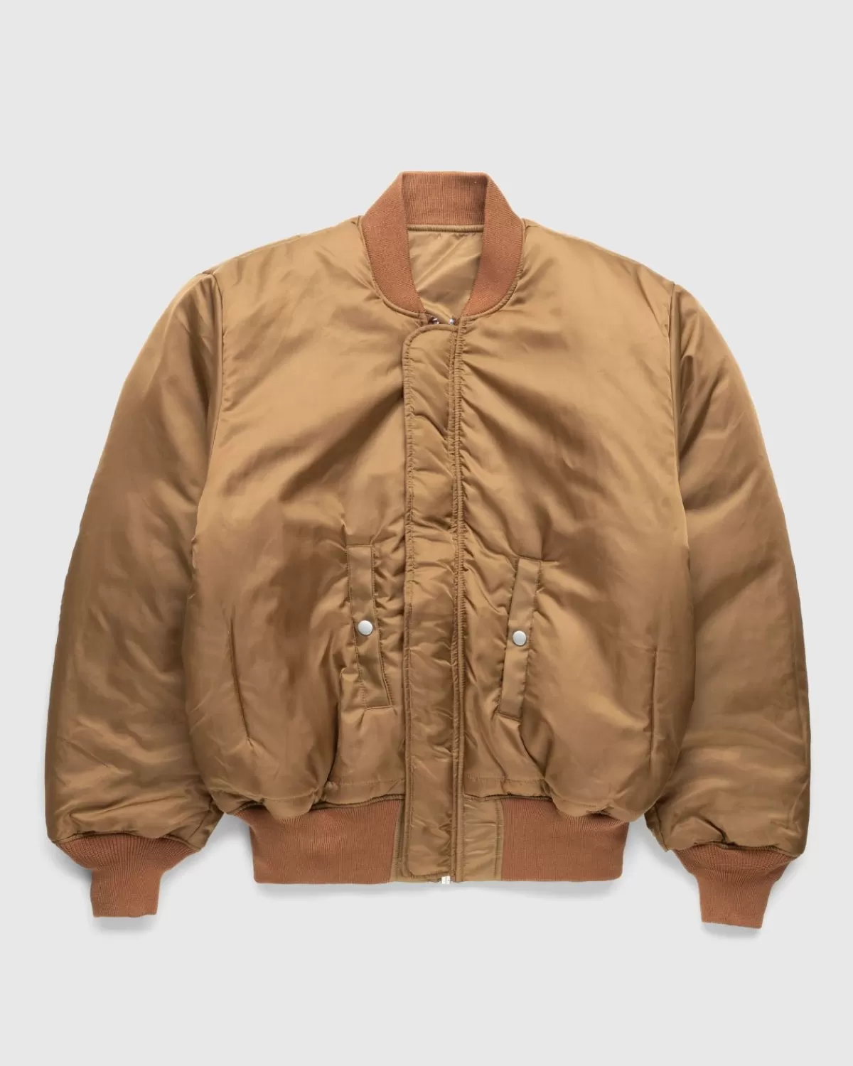 Bovenkleding^Alpha Industries X Highsnobiety Ma-1 Bommenwerper Goudbruin