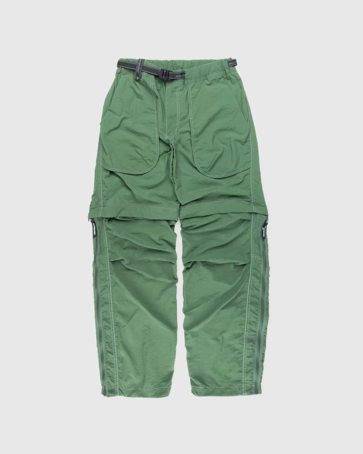 Broek^And Wander - Nylon Taffeta Hiker 2-Wegbroek Groen