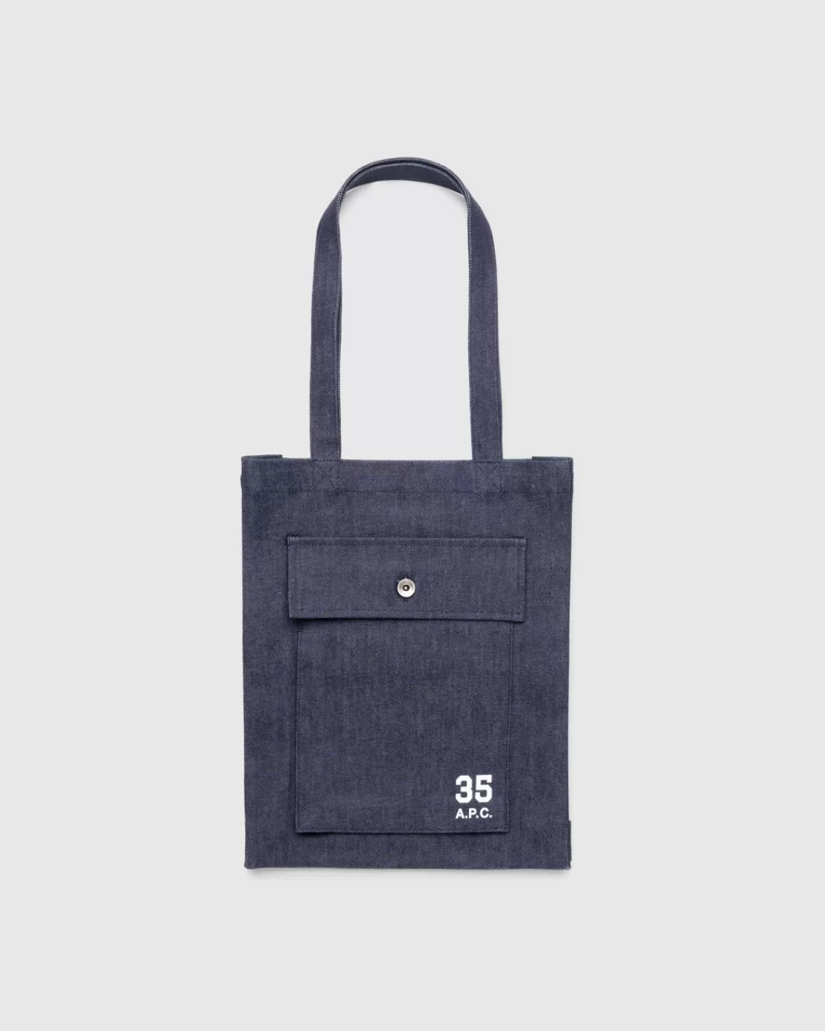 A.P.C. Apc X Jean Touitou Respect Tote Bag Marine Sale