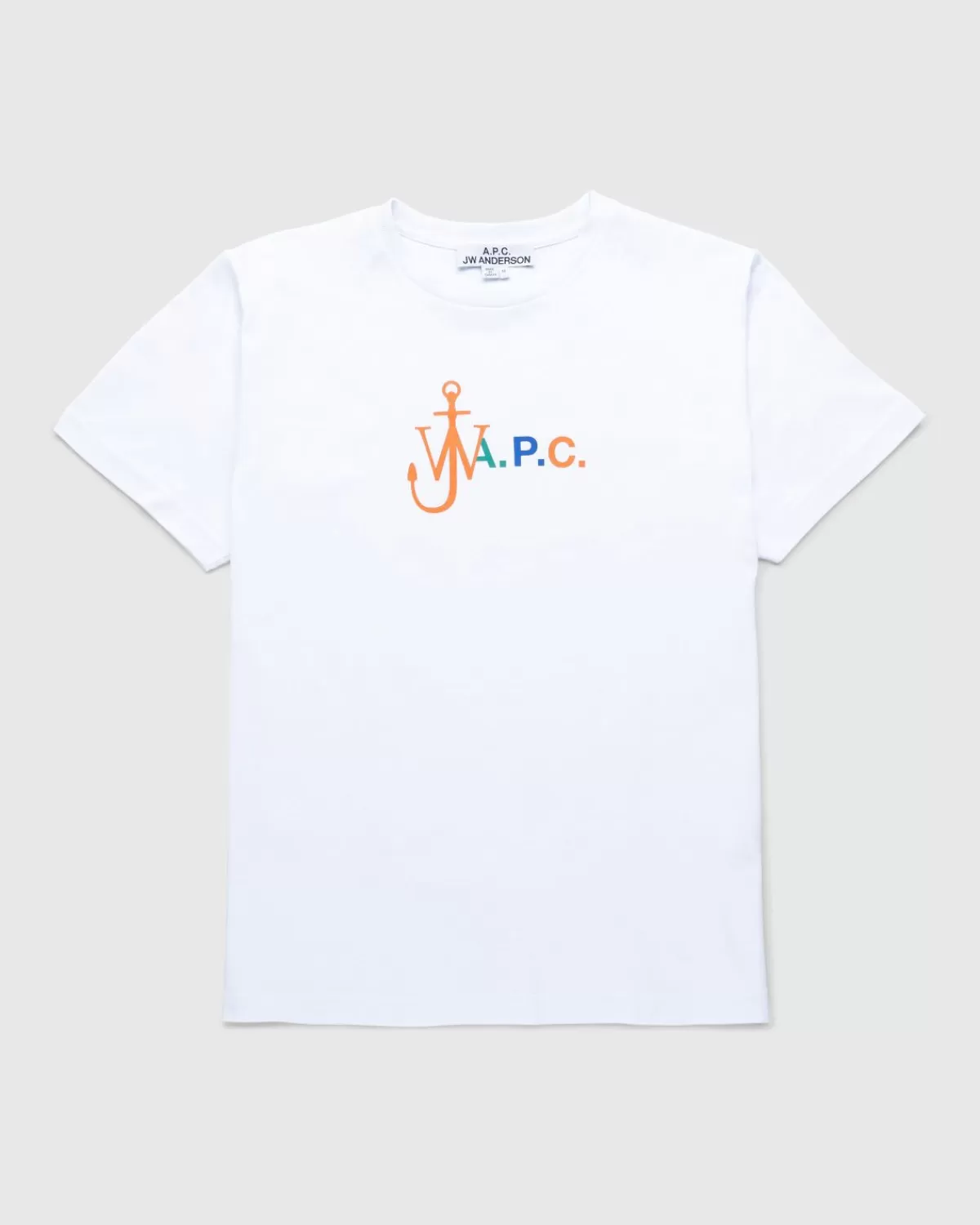 A.P.C. Apc X Jw Anderson Anker T-Shirt Wit New