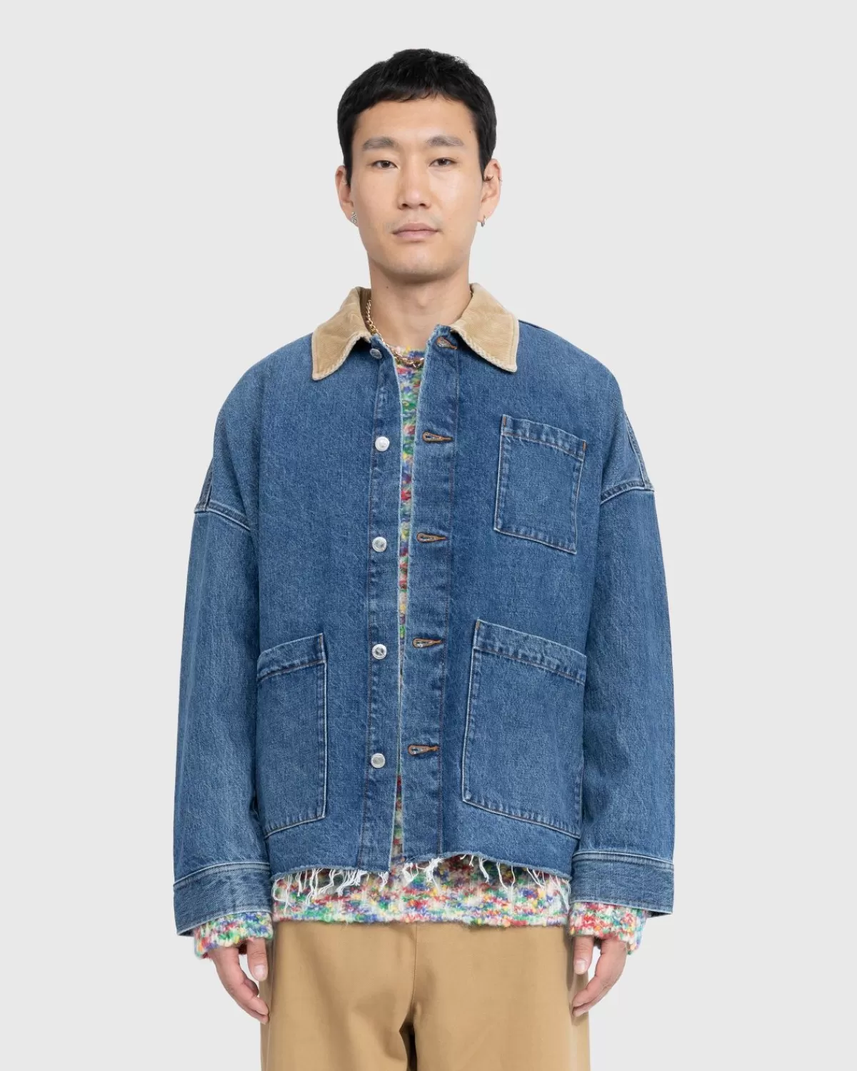 Bovenkleding^A.P.C. Apc X Jw Anderson Veste Marin Stonewashed Indigo