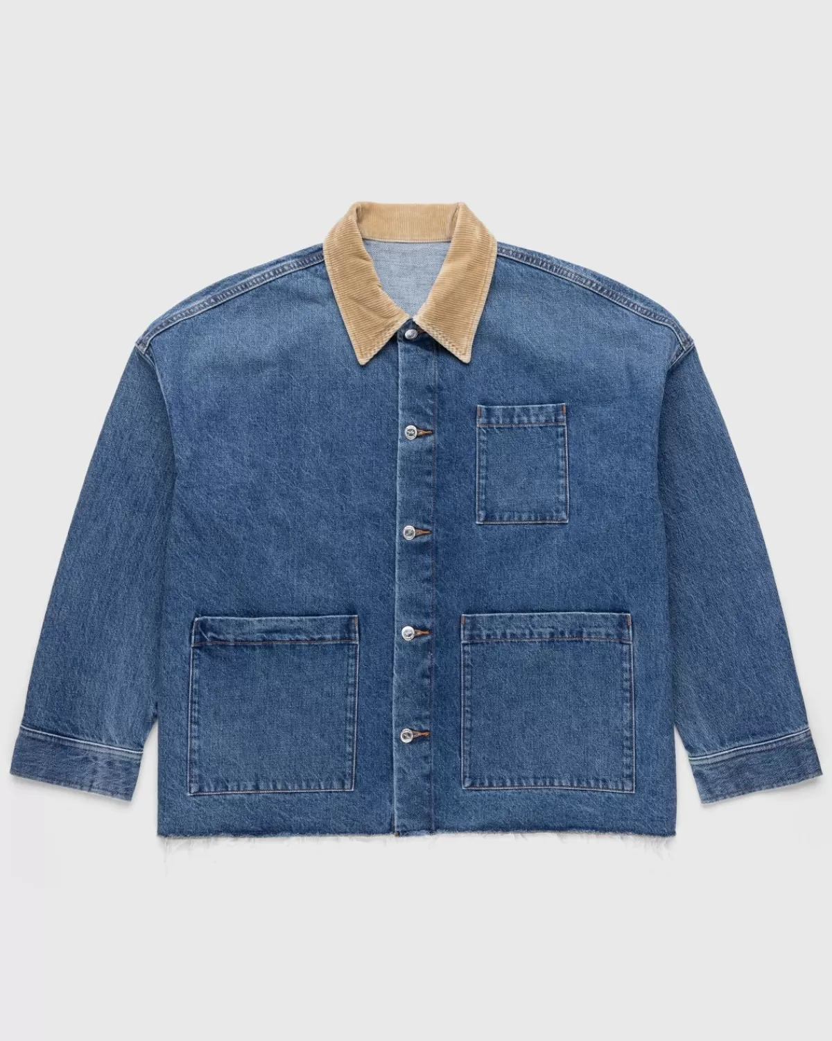 Bovenkleding^A.P.C. Apc X Jw Anderson Veste Marin Stonewashed Indigo