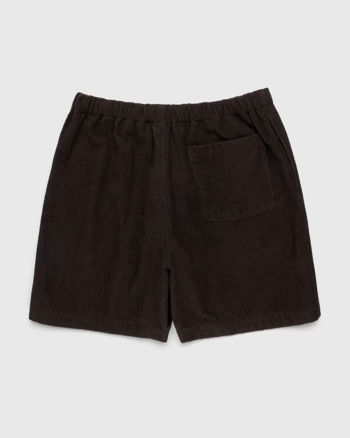 Auralee Katoenen Badstof Short Bruin Best Sale