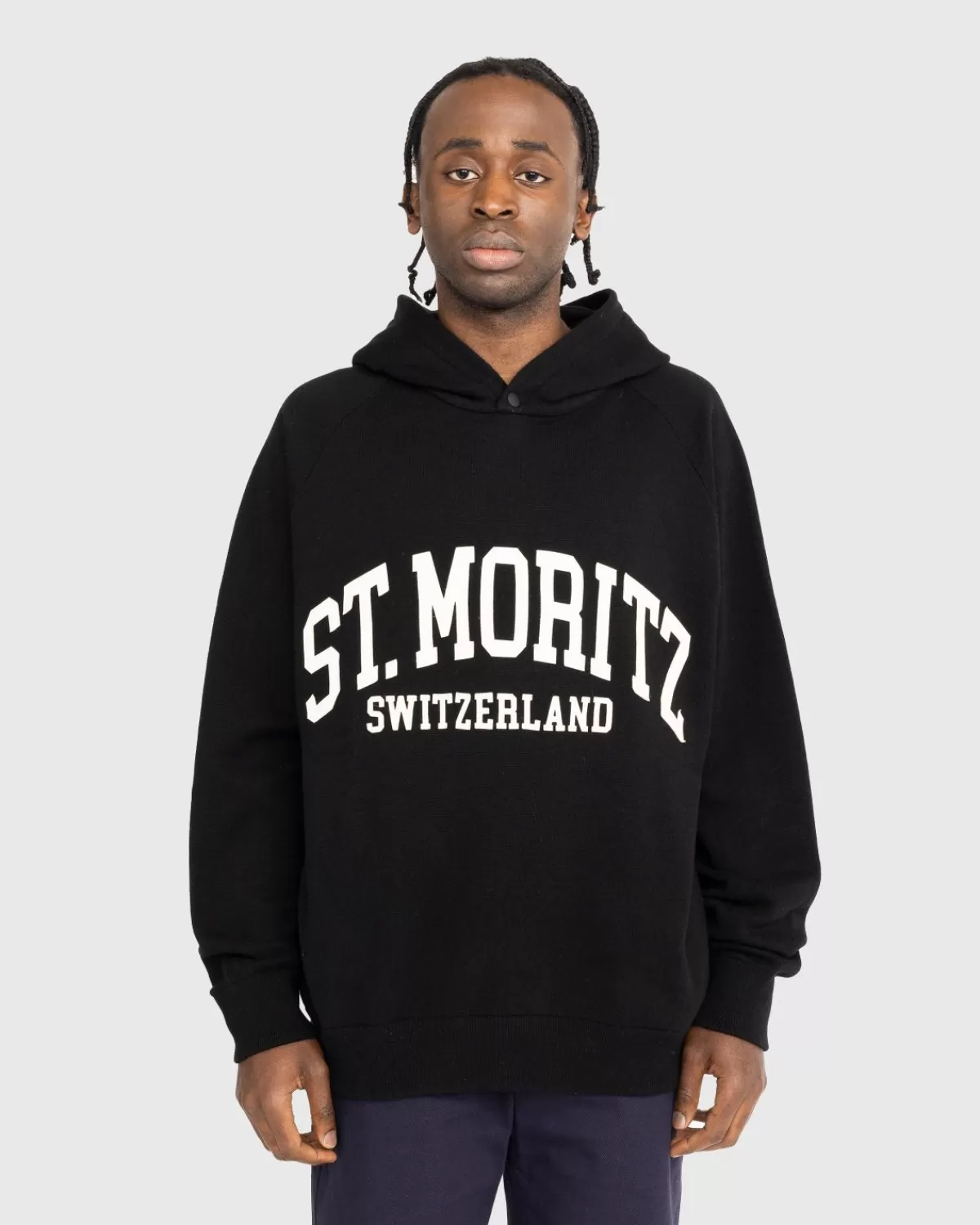 Gebreide Kleding^Bally St. Moritz Kasjmier Hoodie Zwart