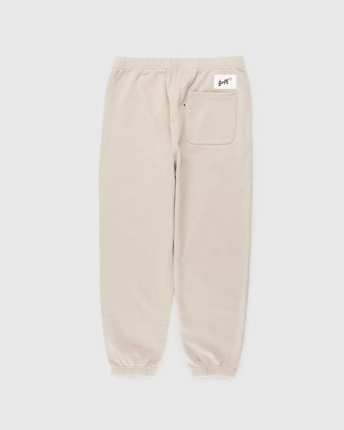 Broek^BAPE X Highsnobiety Heavy Washed Joggingbroek Beige