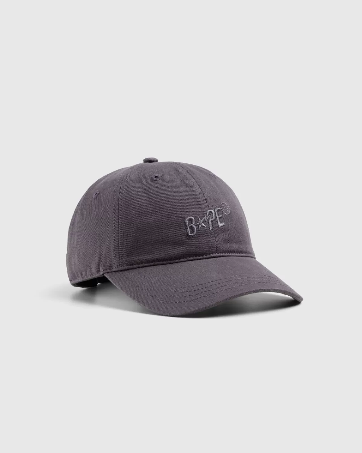 BAPE X Highsnobiety Logo Cap Houtskool Cheap