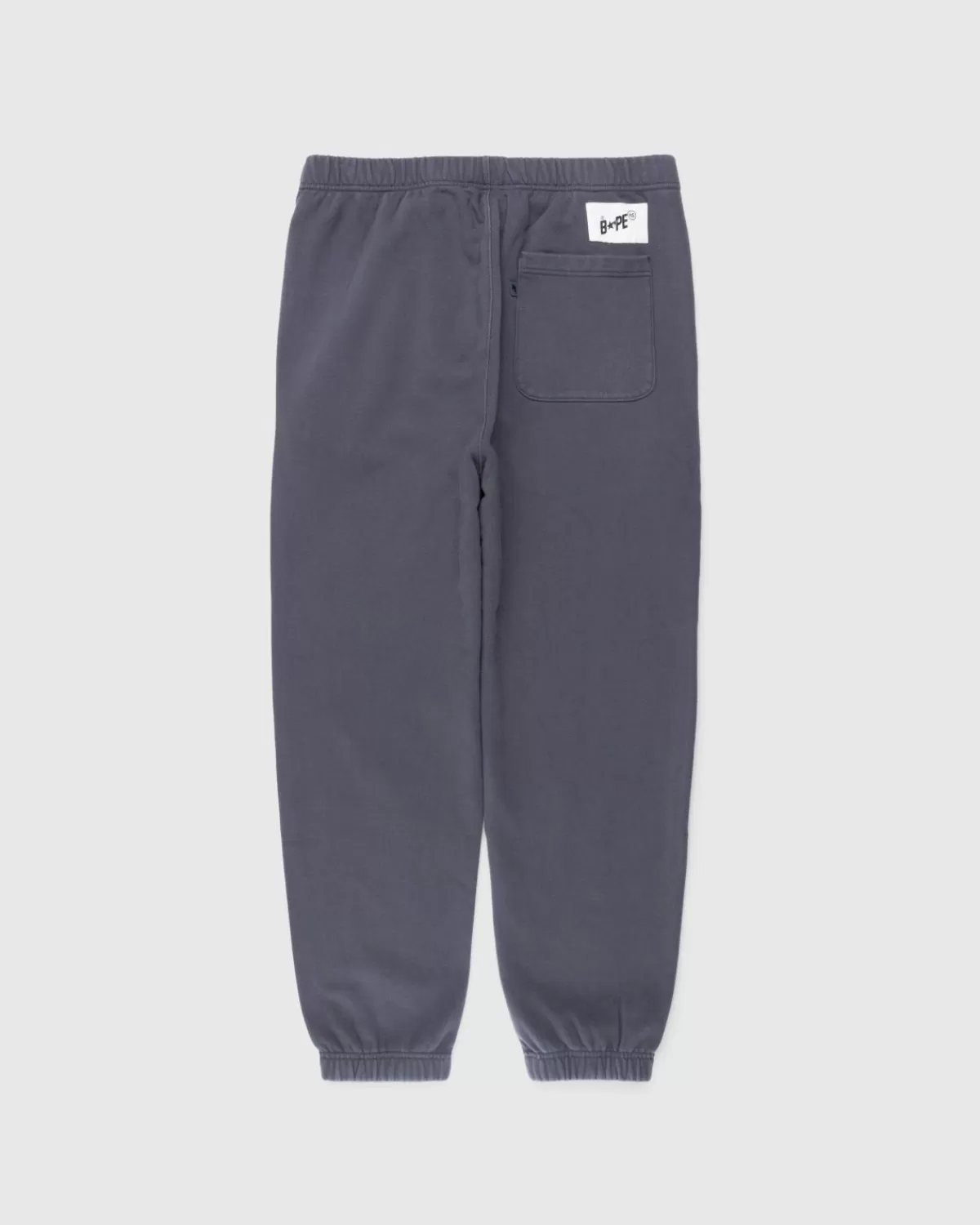 Broek^BAPE X Highsnobiety Zware Gewassen Joggingbroek Houtskool