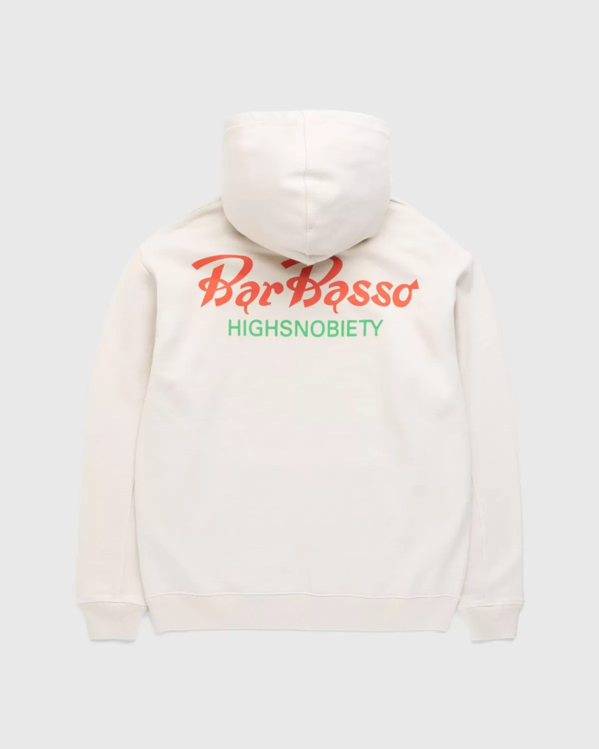 Bar Basso X Highsnobiety Logo-Hoodie Eierschaal Flash Sale