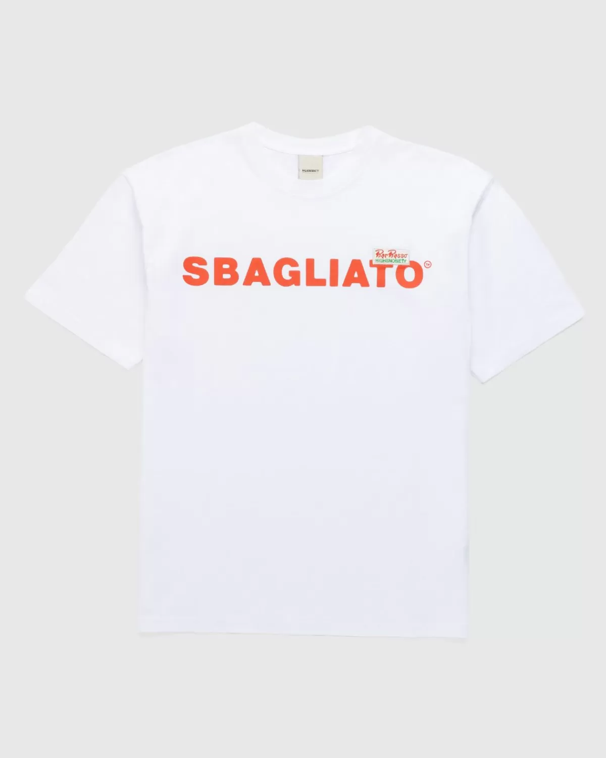 Bar Basso X Highsnobiety Sbagliato T-Shirt Wit Cheap