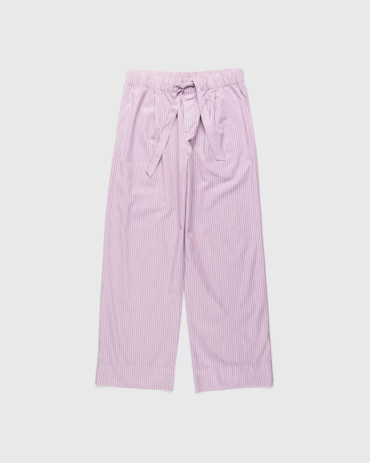 Loungekleding^Birkenstock X Tekla Poplin Pyjamabroek Mauve Strepen