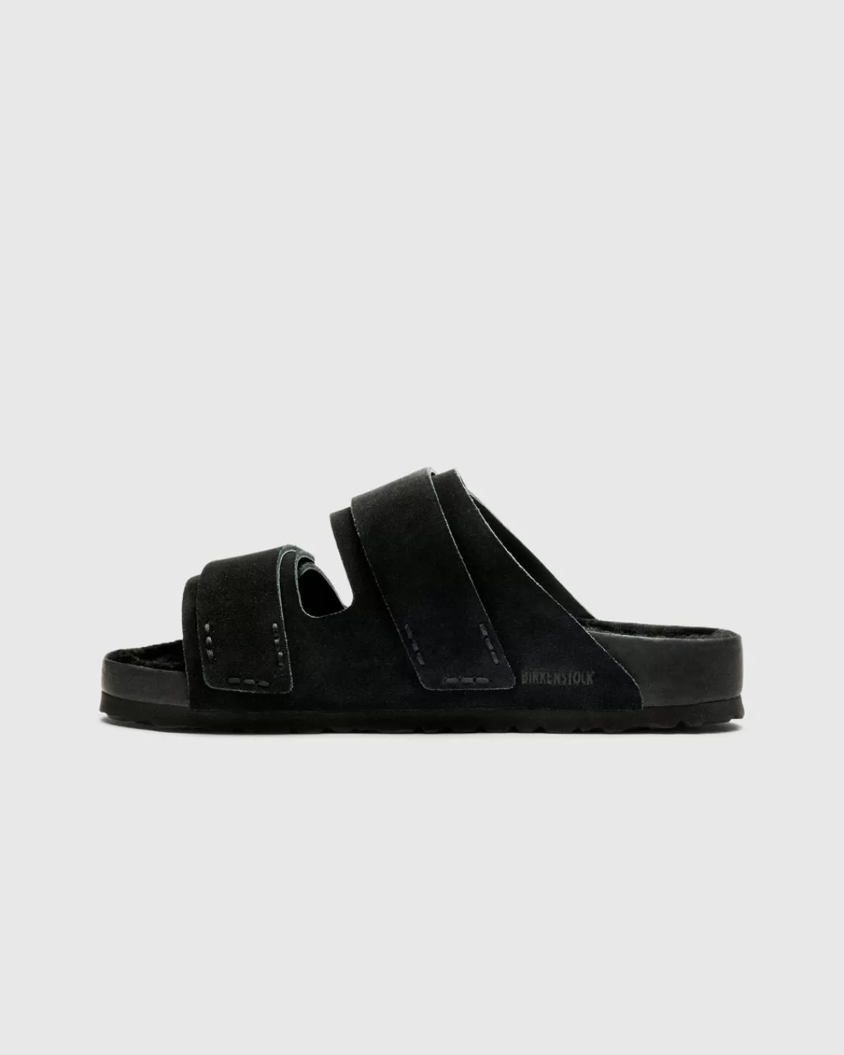 Birkenstock X Tekla Shearling Uji Slate/Zwart Outlet