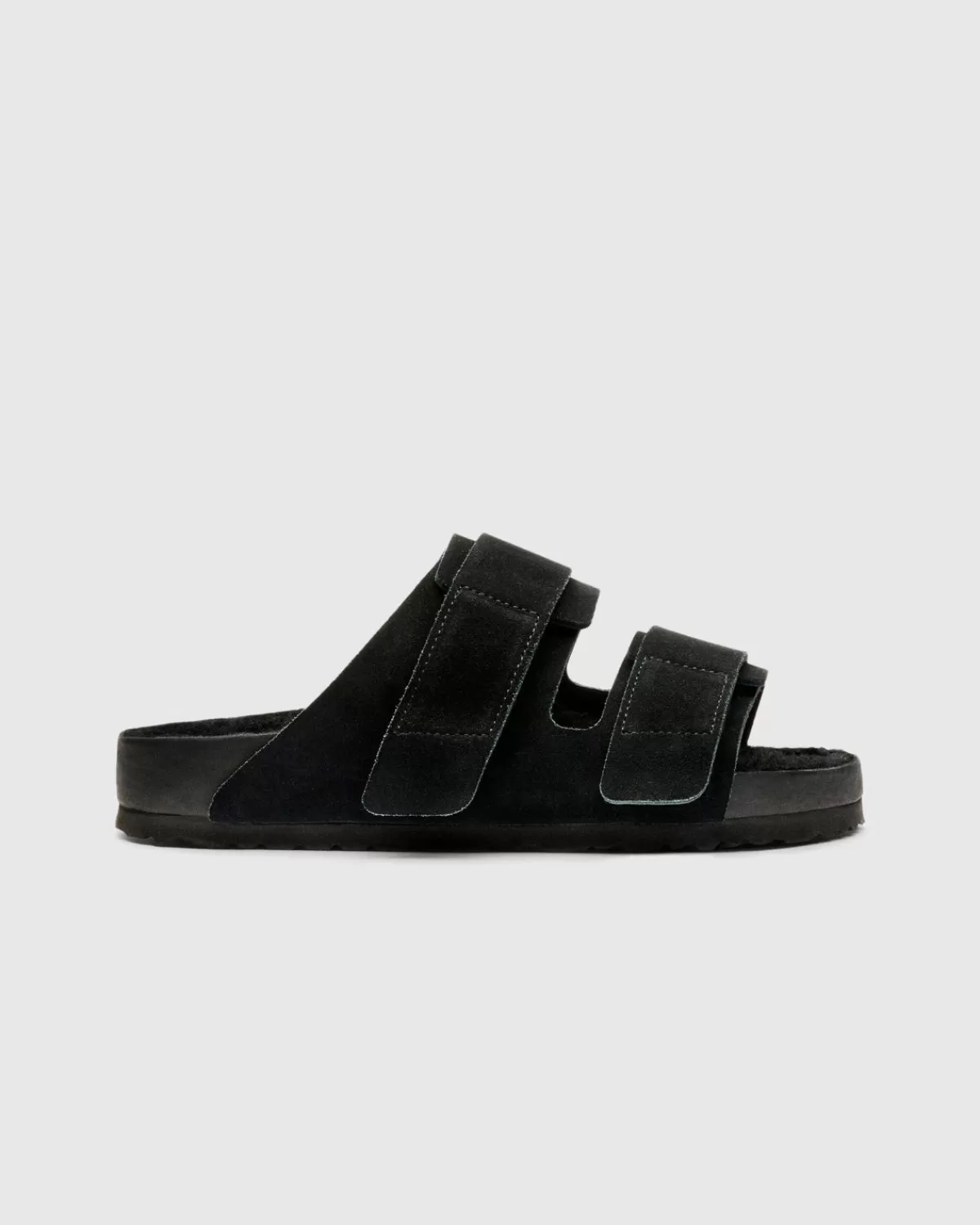 Birkenstock X Tekla Shearling Uji Slate/Zwart Outlet