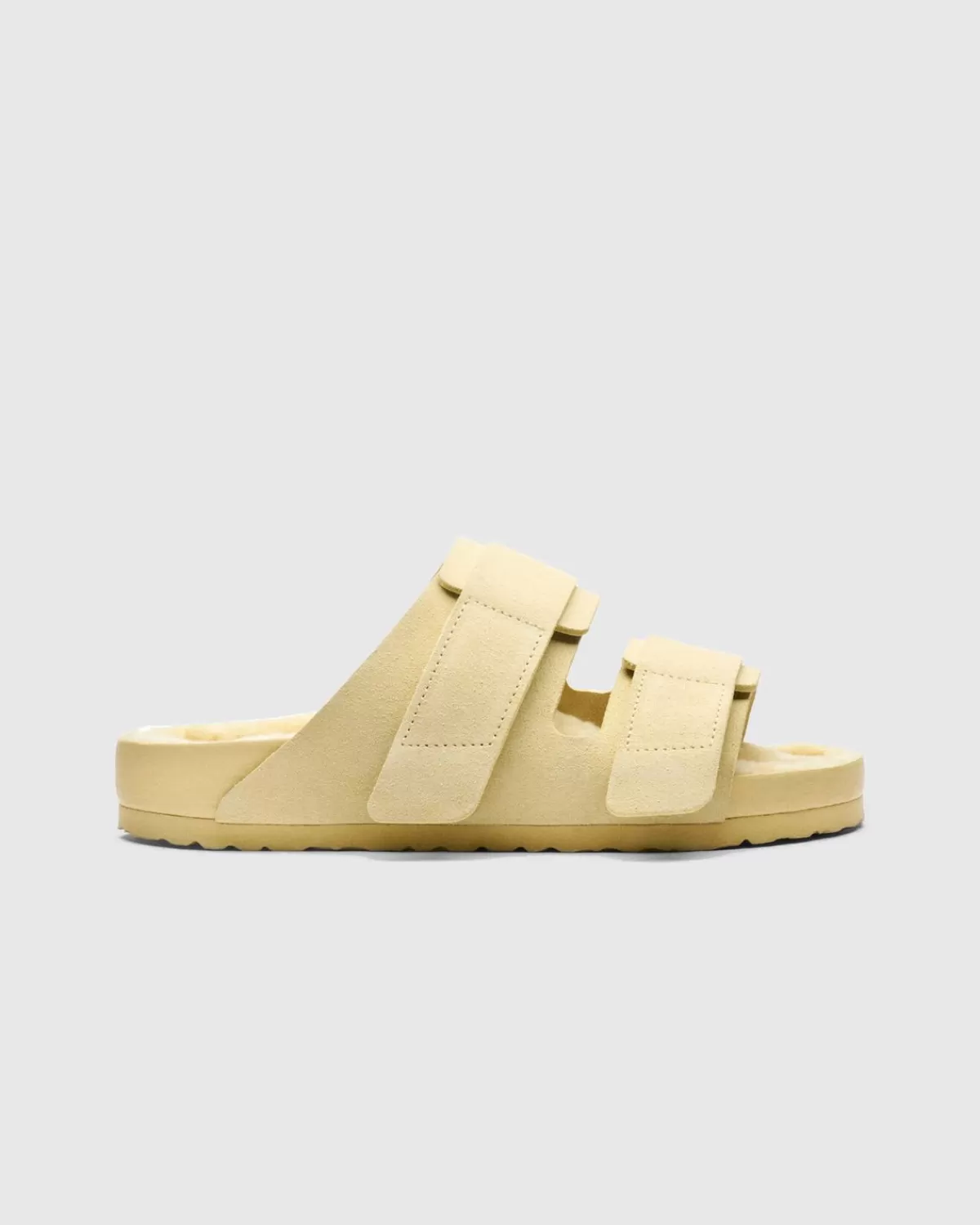 Birkenstock X Tekla Shearling Uji Stro/Lichtgeel Clearance