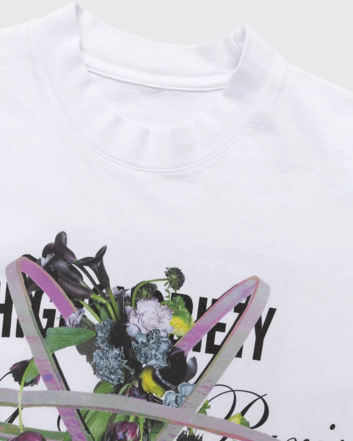 Bstroy X Highsnobiety Not In Paris 4 Bloemen T-Shirt Wit Outlet