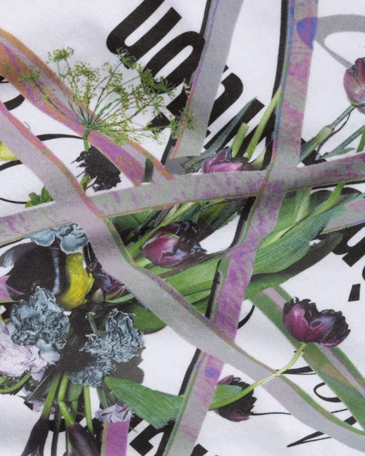 Bstroy X Highsnobiety Not In Paris 4 Bloemen T-Shirt Wit Outlet