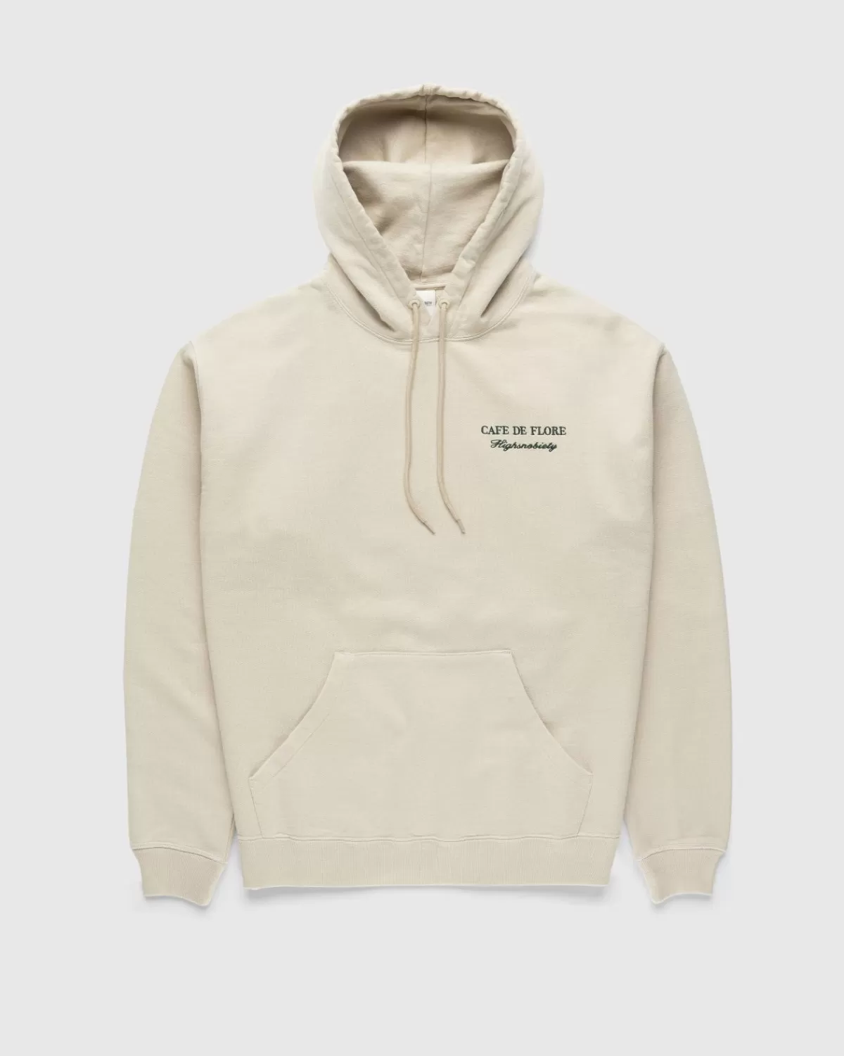 Café de Flore Cafe De Flore X Highsnobiety Hoodie Eierschaal New