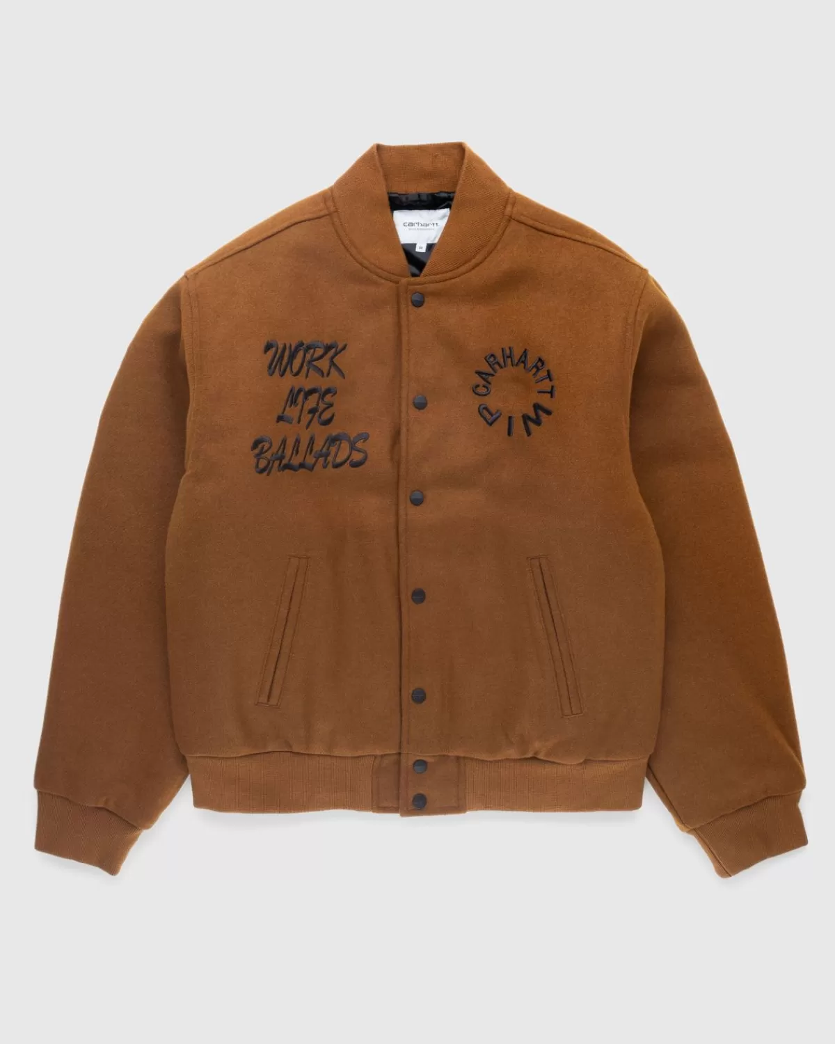 Bovenkleding^Carhartt WIP - Werk Varsity-Bommenwerper Deep Hamilton Brown