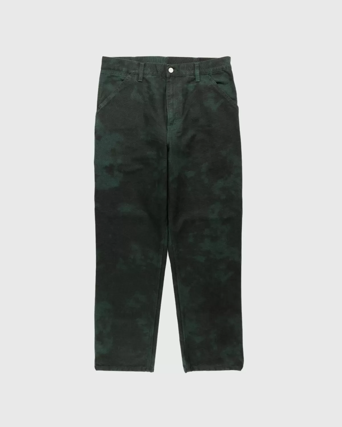 Broek^Carhartt WIP Chromobroek Met Enkele Knie Groen