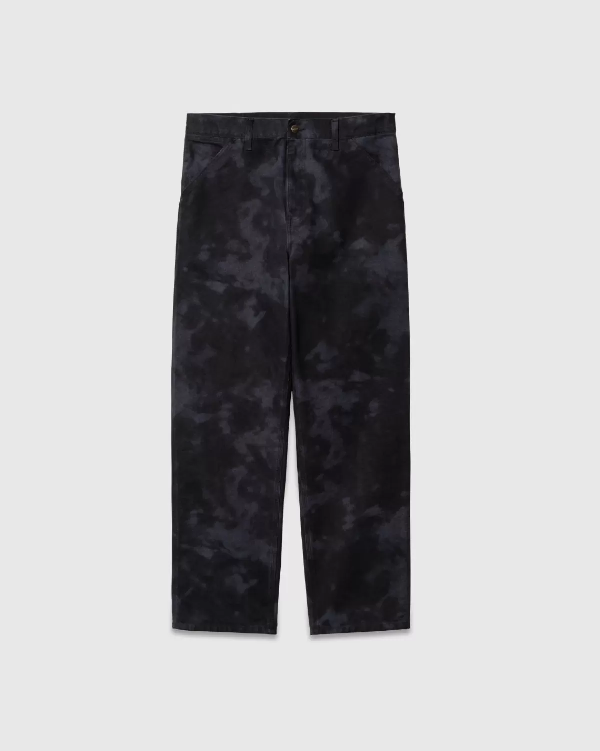 Broek^Carhartt WIP Chromobroek Met Enkele Knie Zwart