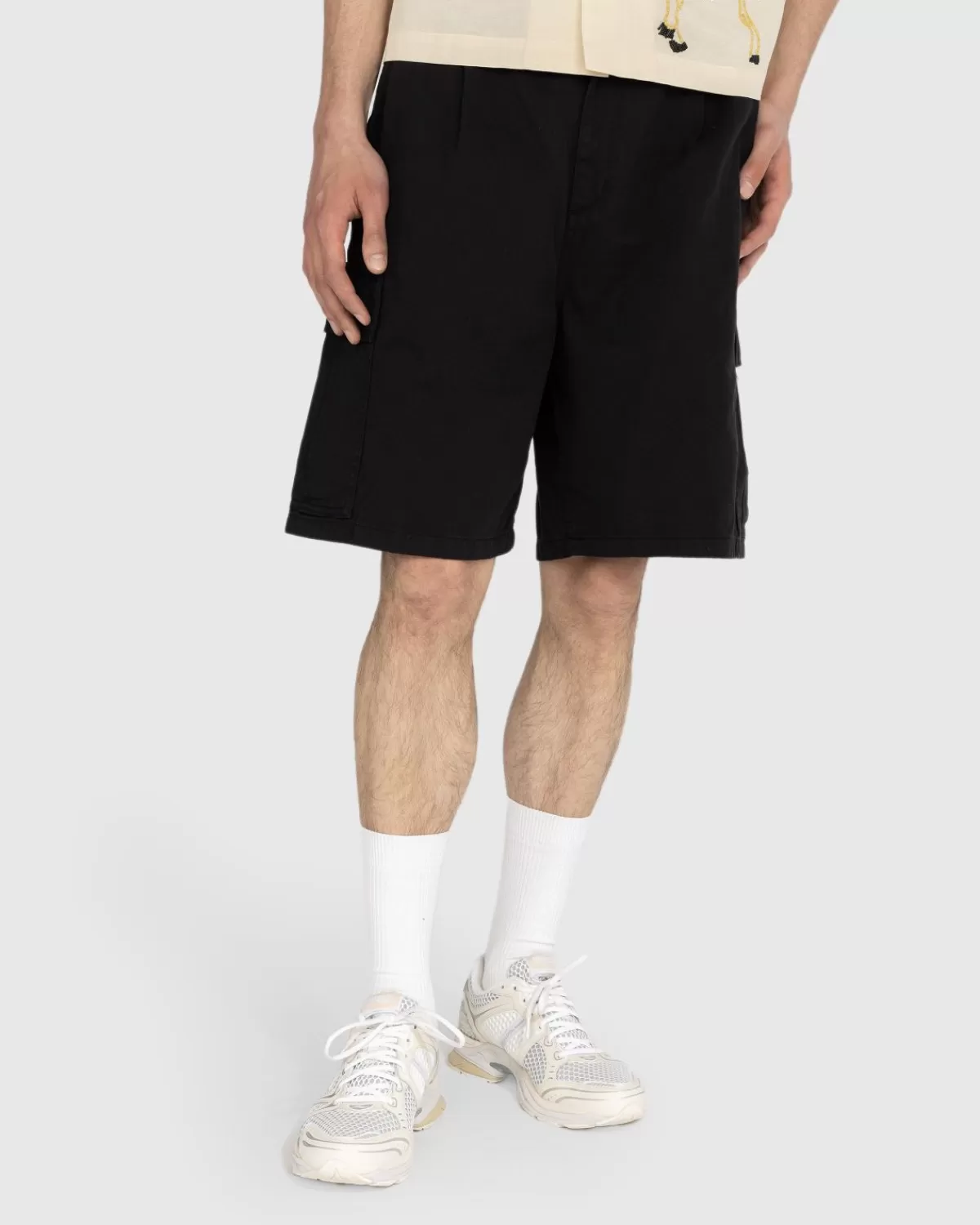 Korte Broek^Carhartt WIP Cole Cargoshort Zwart