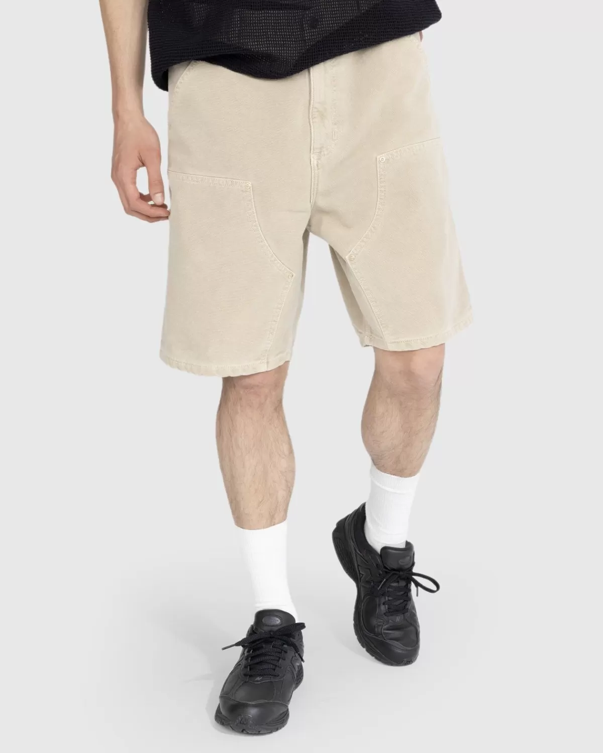 Korte Broek^Carhartt WIP Dubbele Knie Short Bruin